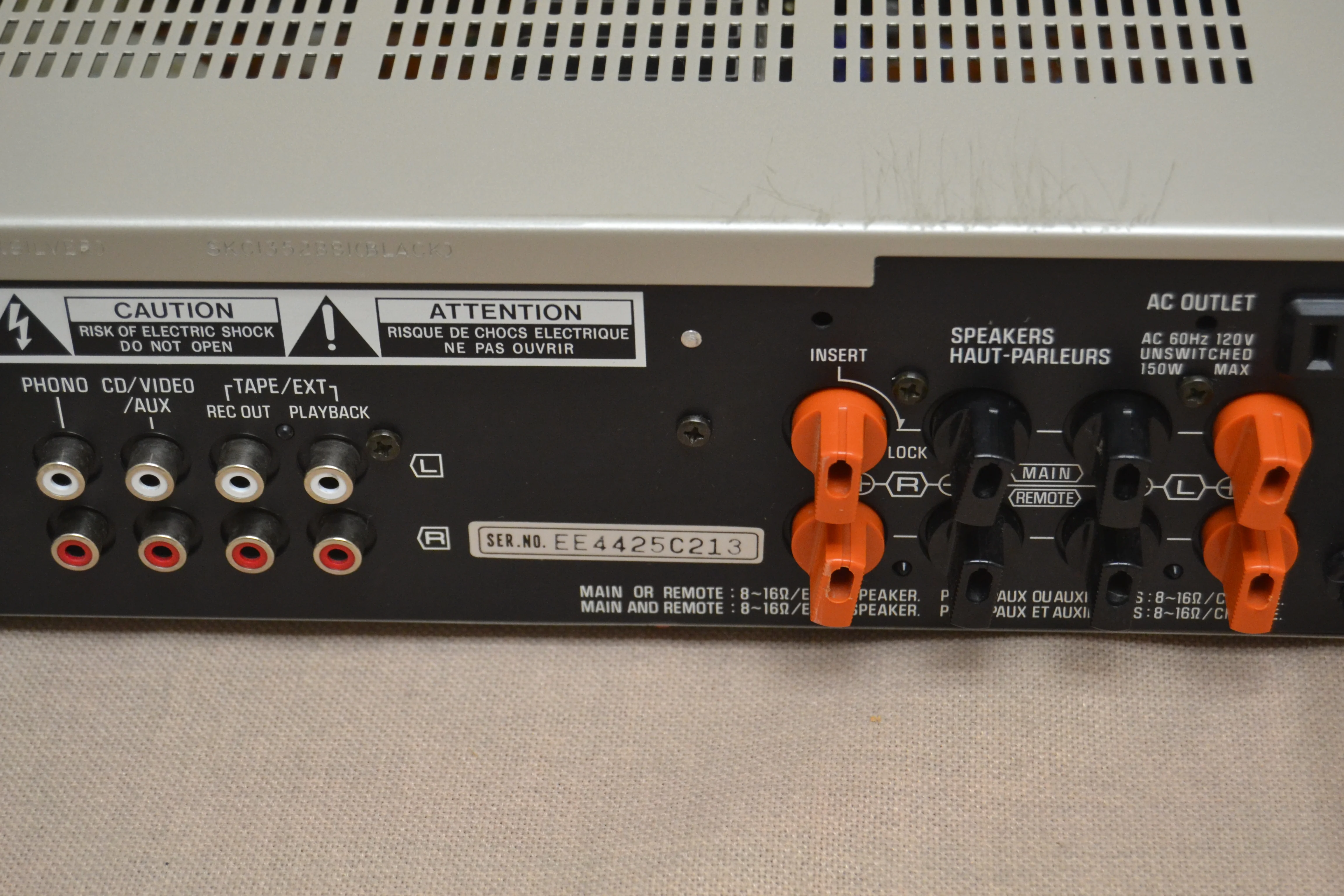 Technics SA-120 Stereo Receiver * 35W RMS * 1984 - Image 11