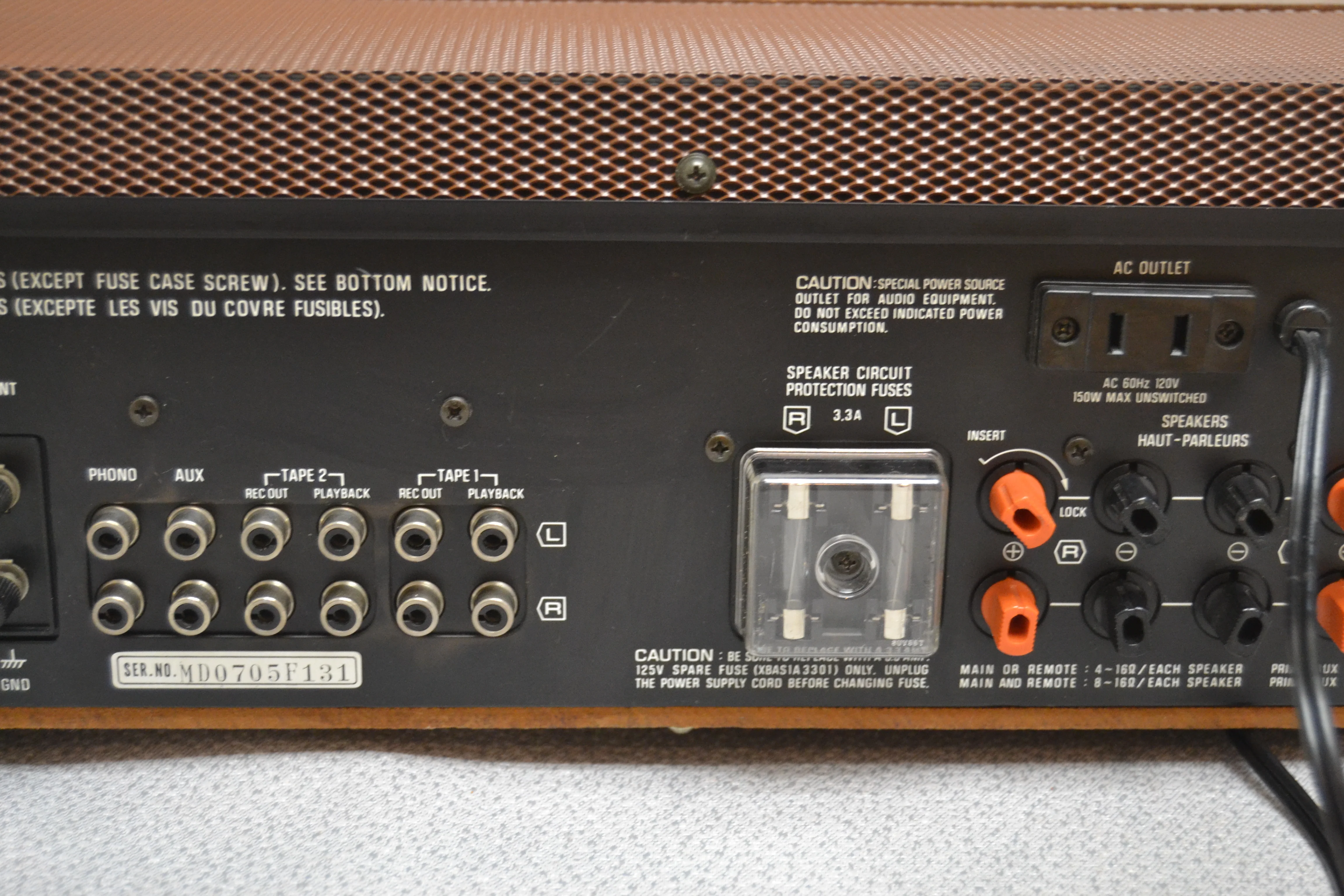 Technics SA-303 Stereo Receiver * 40W RMS * 1979 * Fully Serviced - Image 12