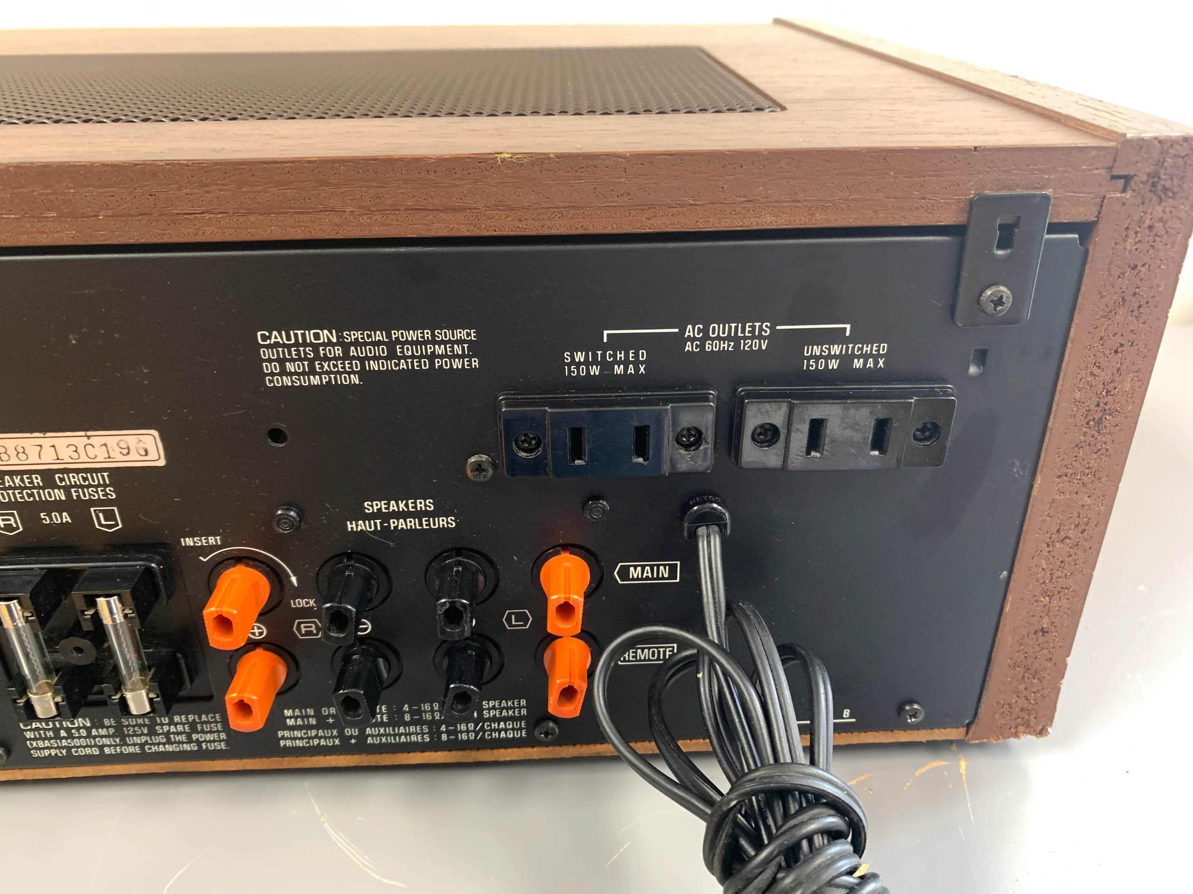 Technics SA-500 Stereo Receiver - Image 13