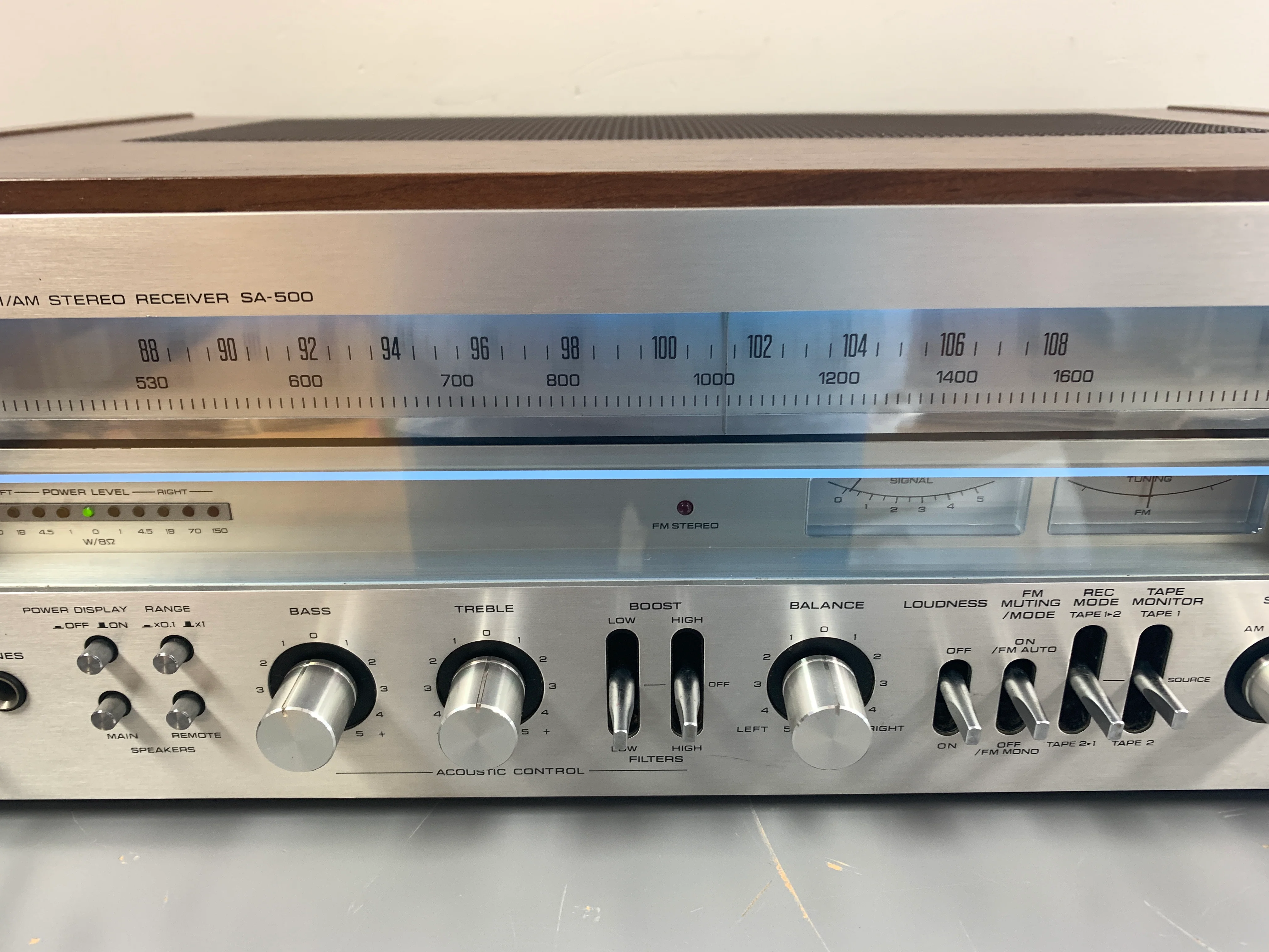 Technics SA-500 Stereo Receiver - Image 4