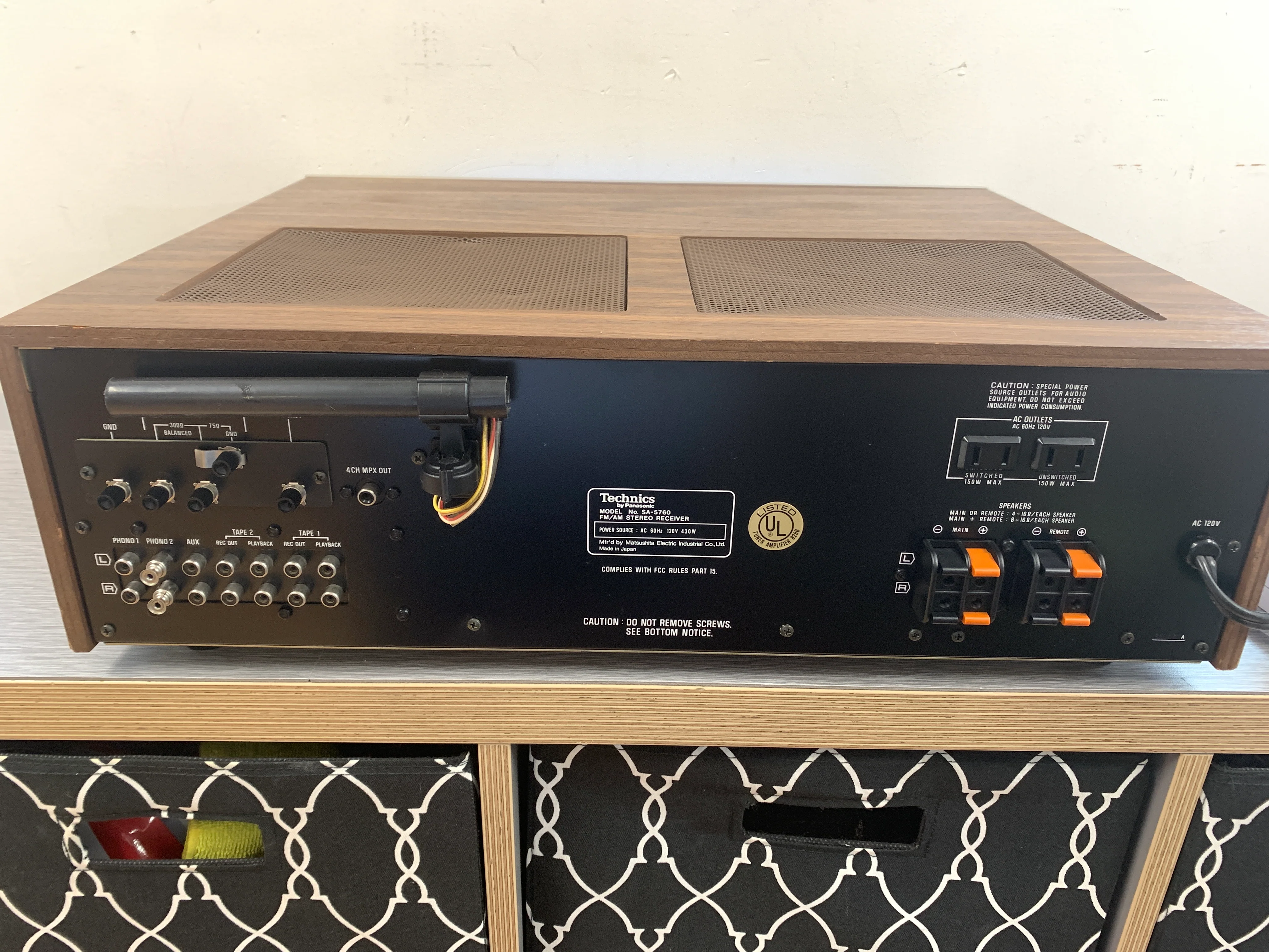 Technics SA-5760 Stereo Monster Receiver * 165W RMS - Image 9