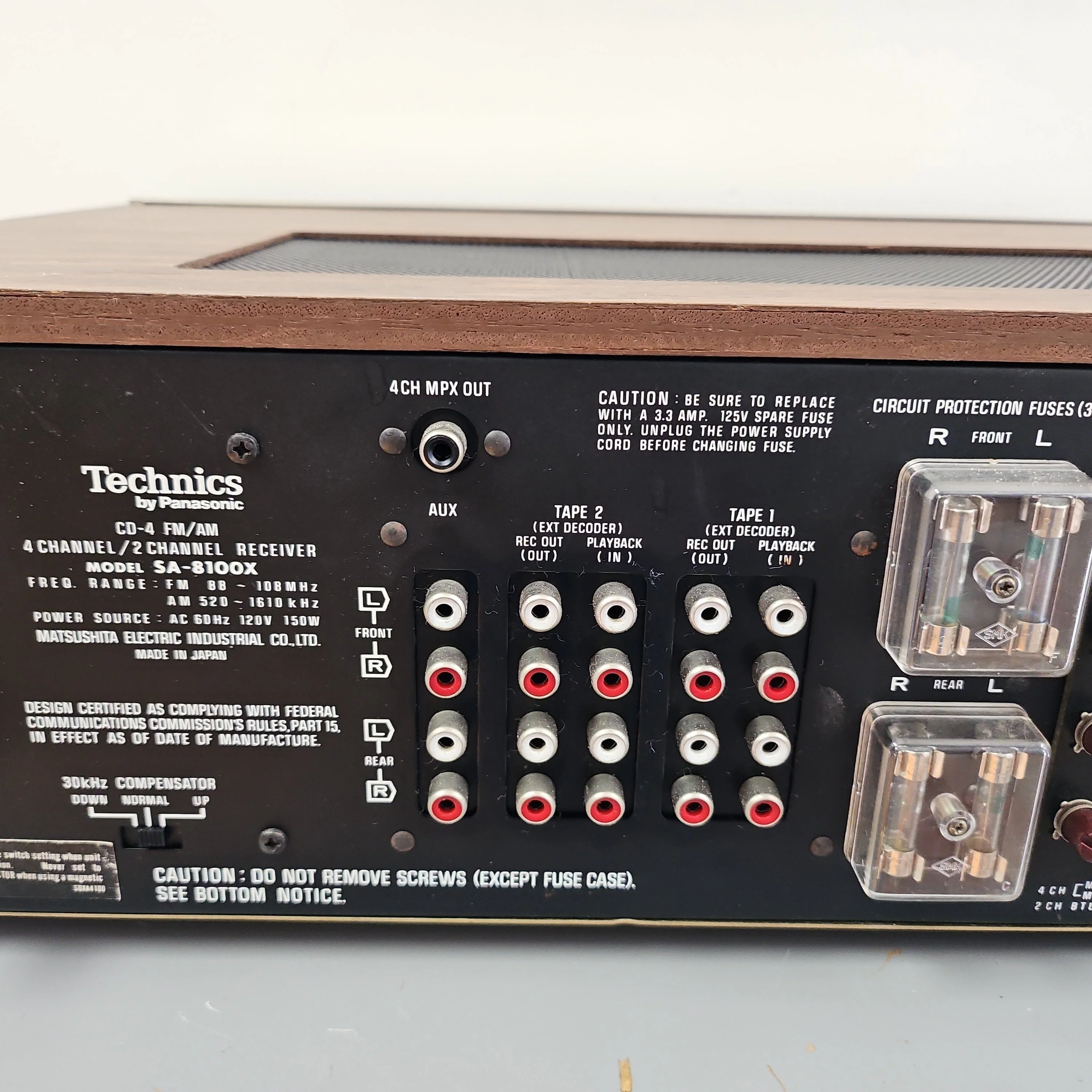 Technics SA-8100X Stereo Receiver * 46W RMS * 1974 * $100 Flat Ship CONUS Only - Image 10