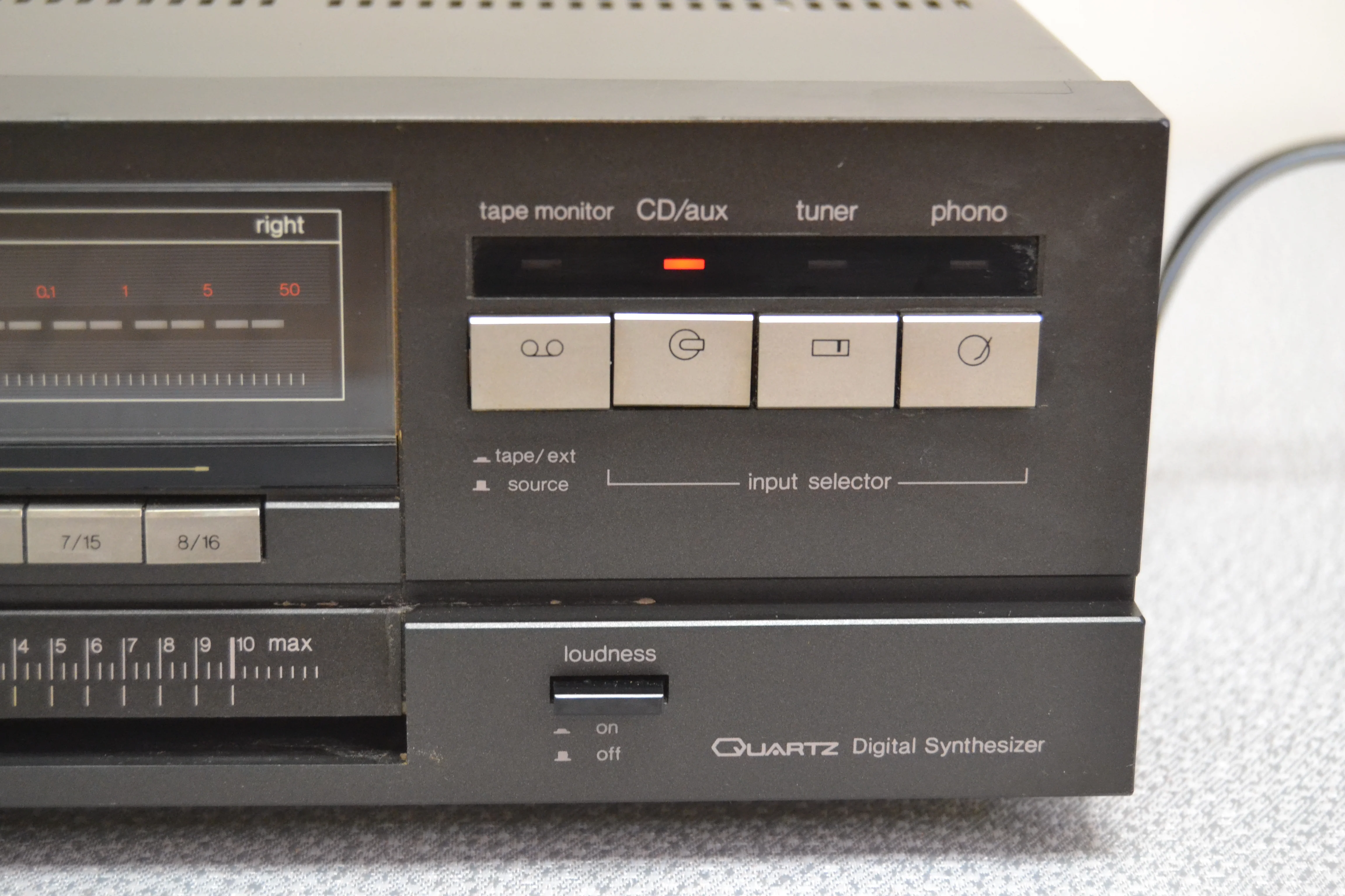 Technics SA-929 AM/FM Stereo Receiver (1985) * 50W RMS - Image 5