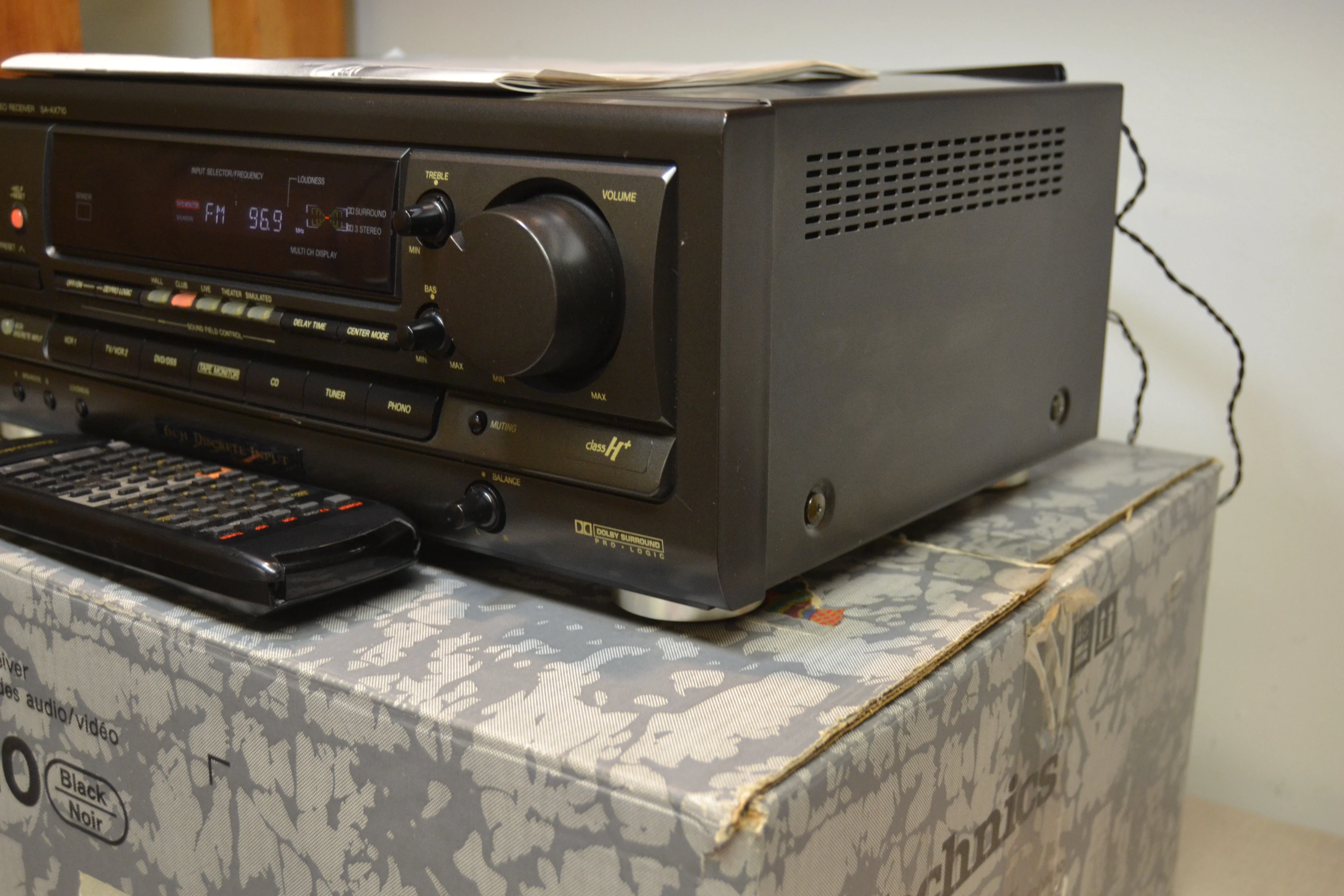 Technics SA-AX710 Stereo Receiver * Manual * Remote * Box - Image 11