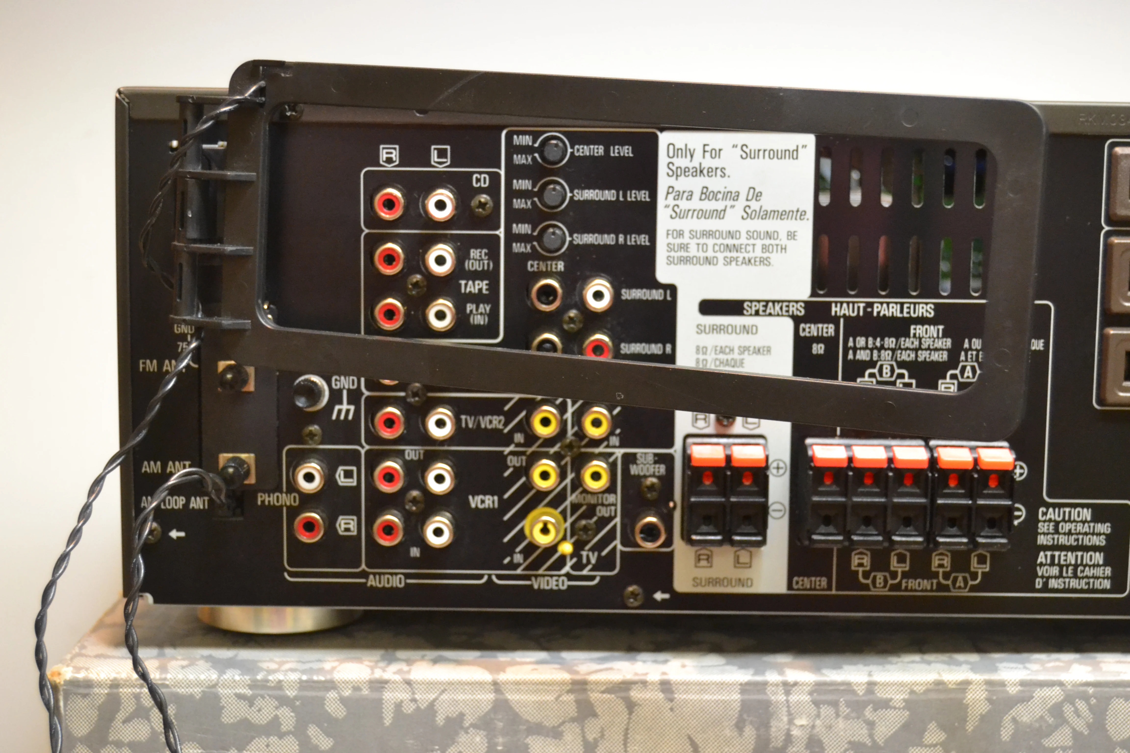 Technics SA-AX710 Stereo Receiver * Manual * Remote * Box - Image 2