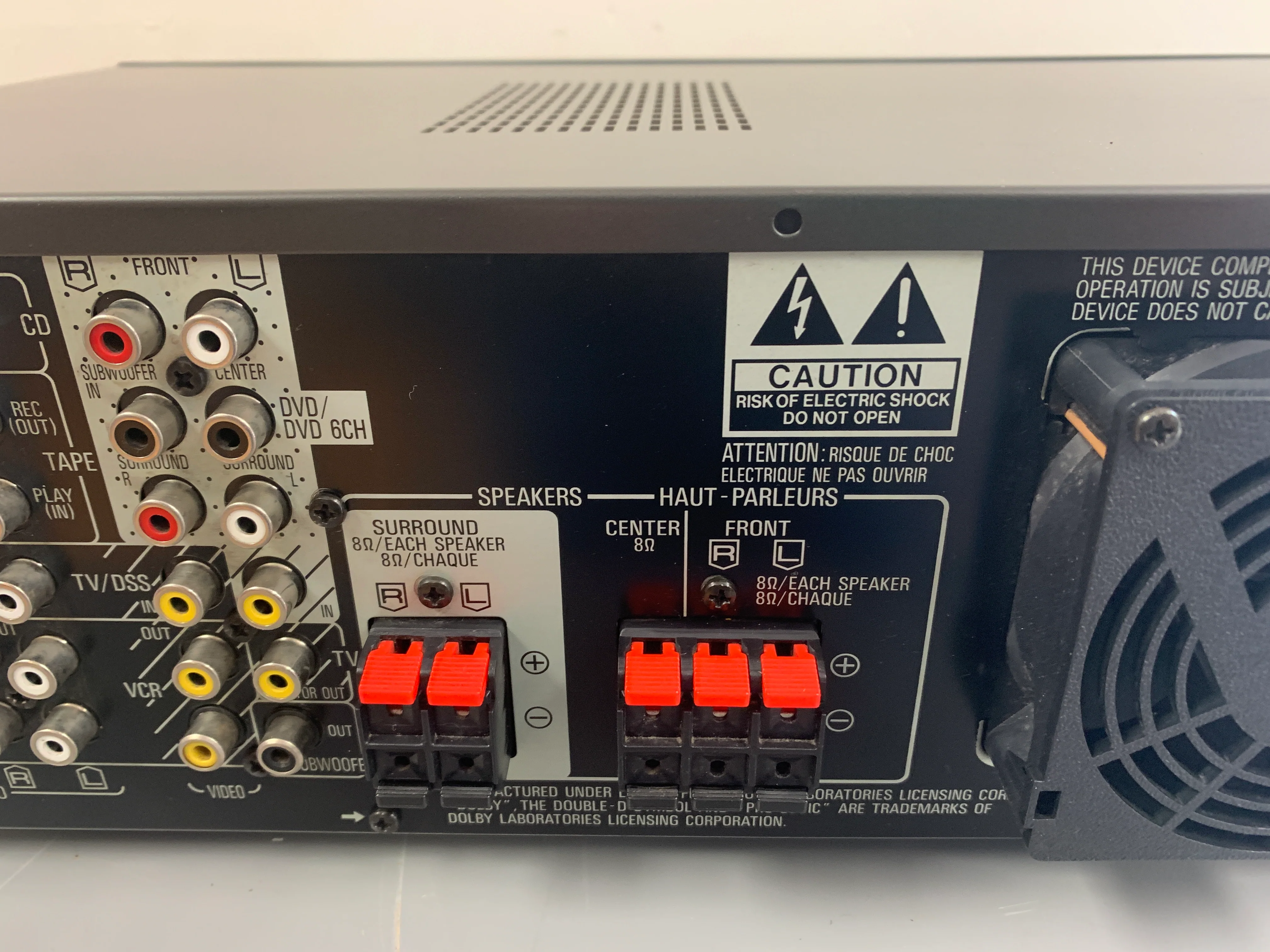 Technics SA-AX530 Stereo Receiver * 80W RMS * 1999 - Image 13