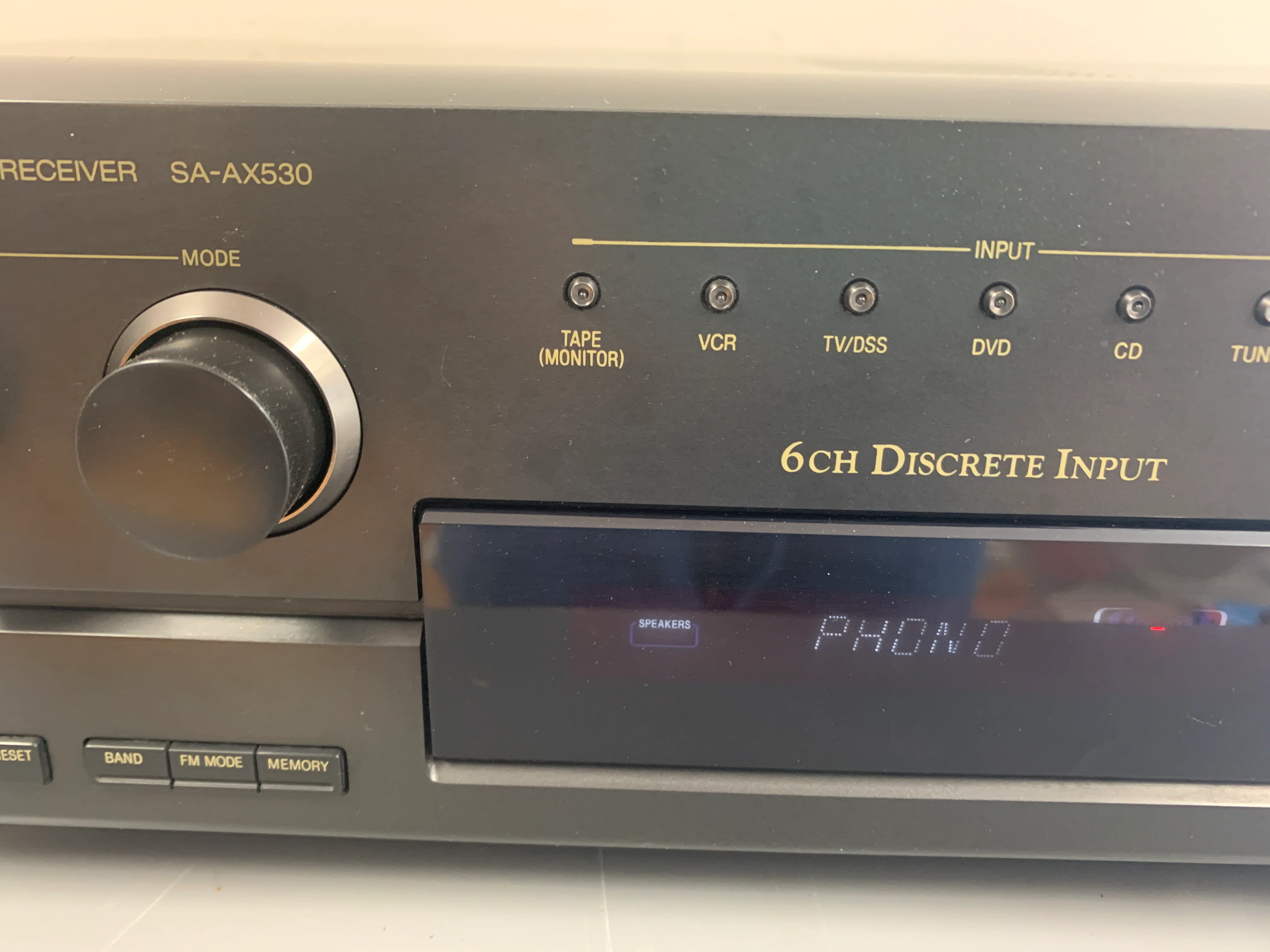 Technics SA-AX530 Stereo Receiver * 80W RMS * 1999 - Image 3