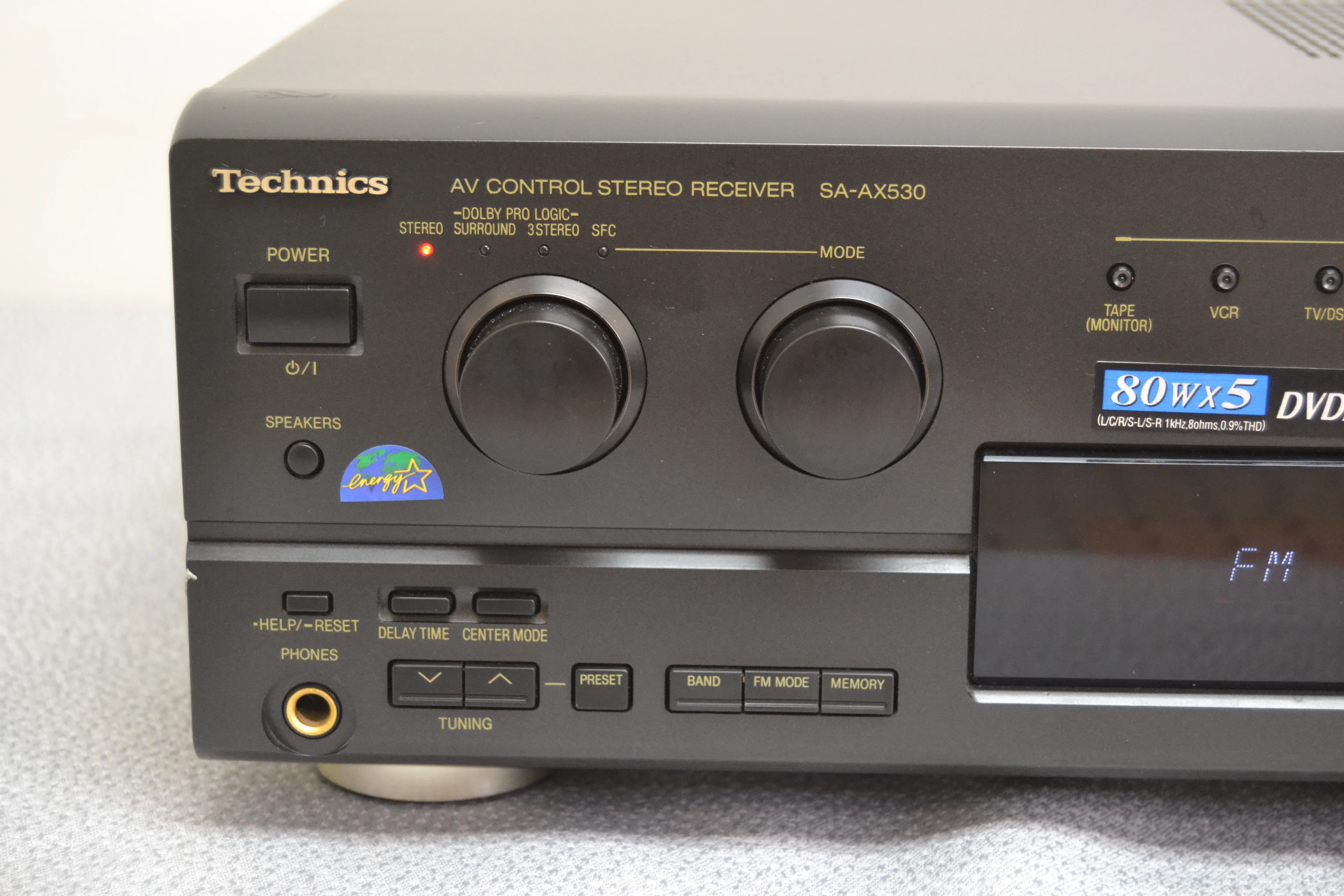 Technics SA-AX530 Stereo receiver * 80W RMS * 1999 - Image 2