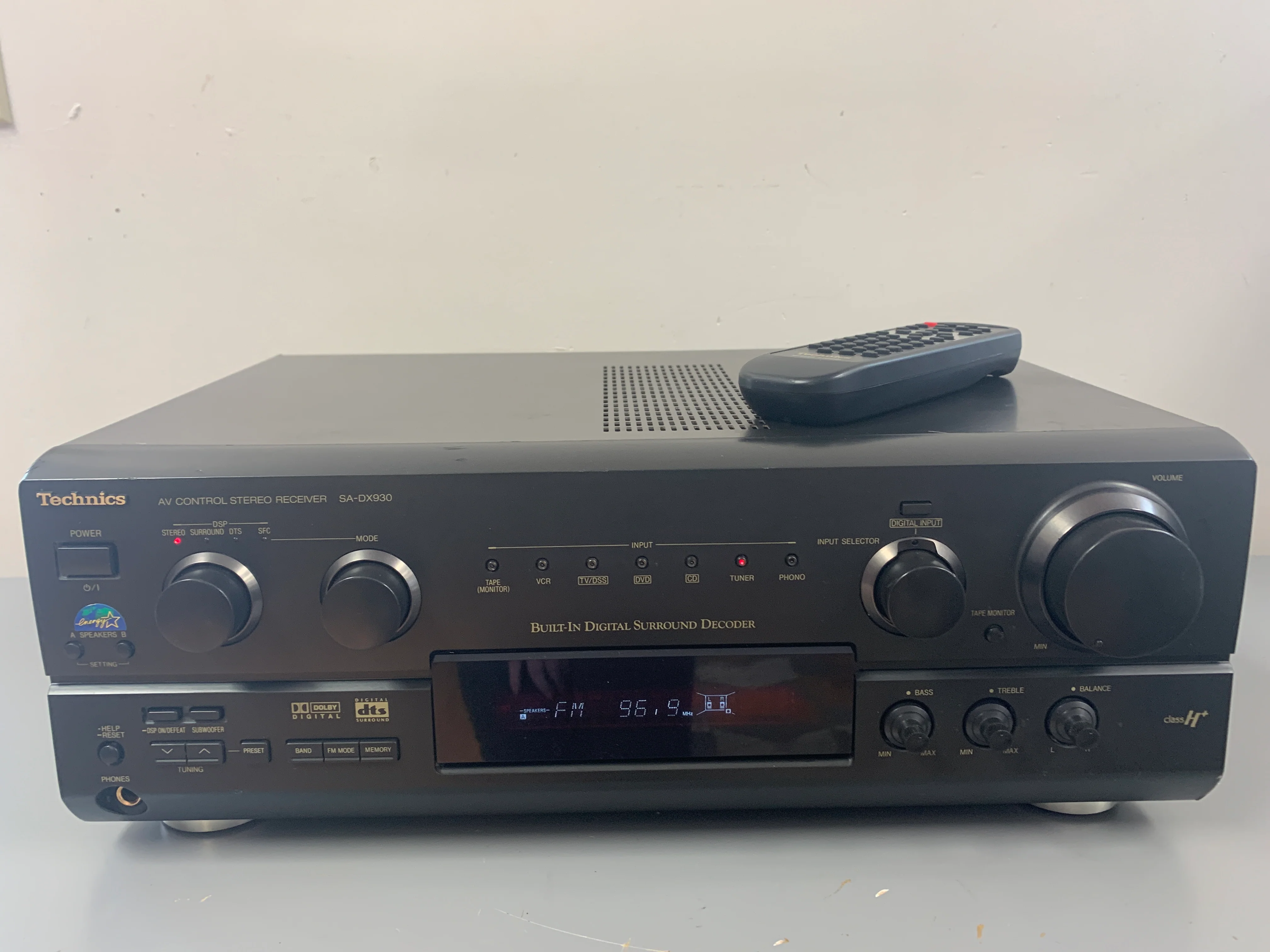 Technics SA-DX930 Stereo receiver * 100W RMS * Remote Control