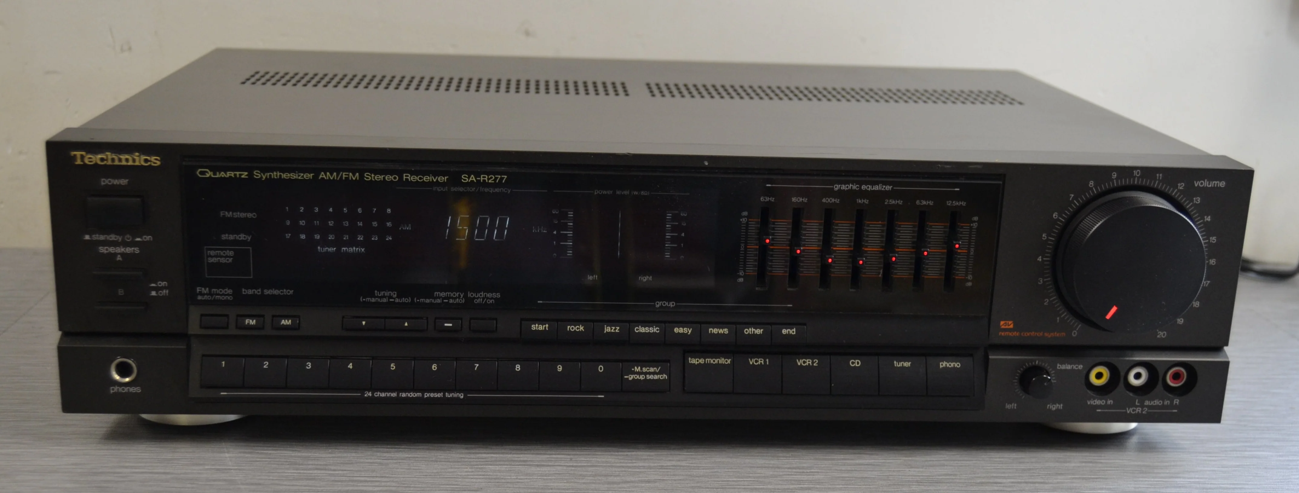 Technics SA-R277 Stereo Receiver