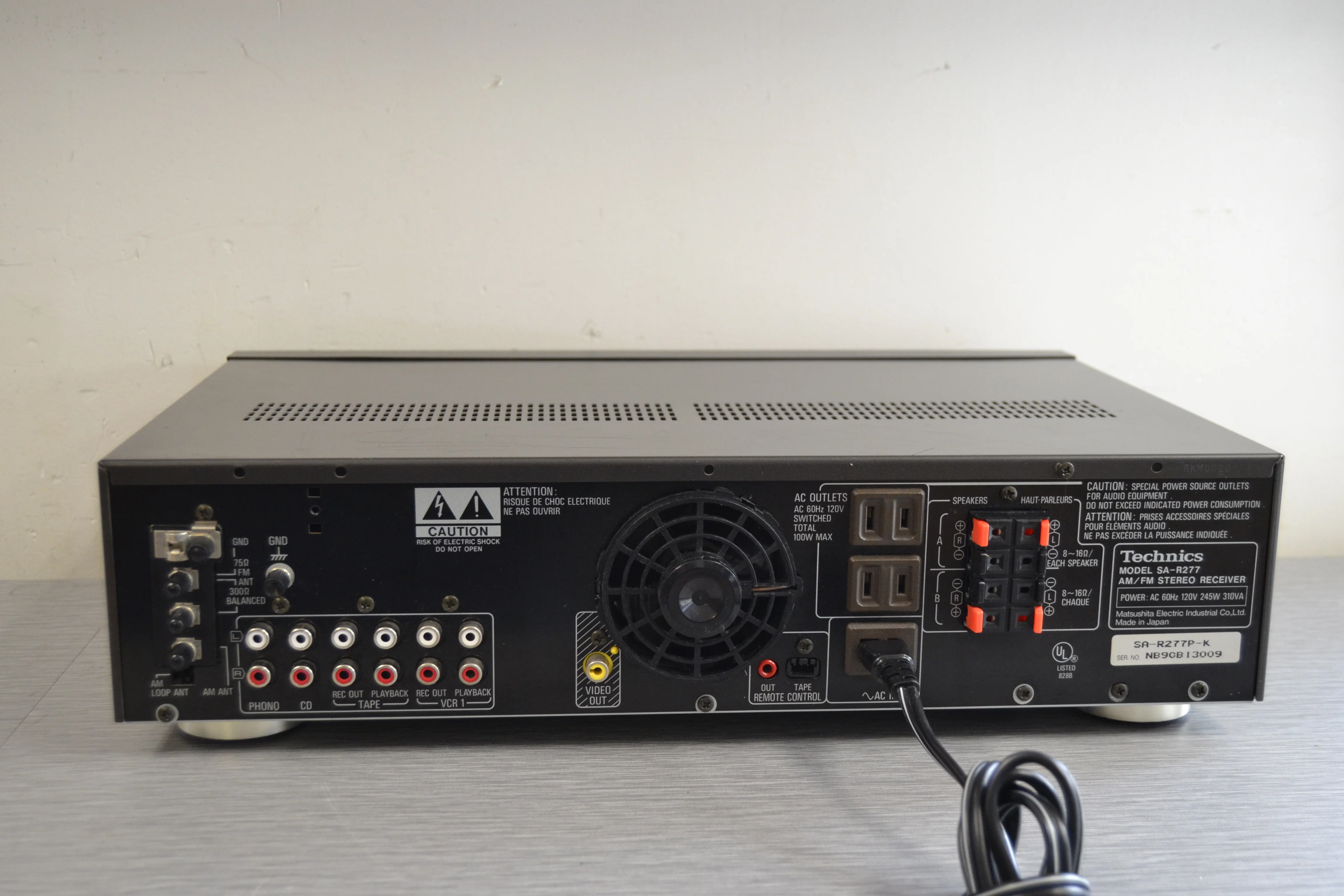 Technics SA-R277 Stereo Receiver - Image 10