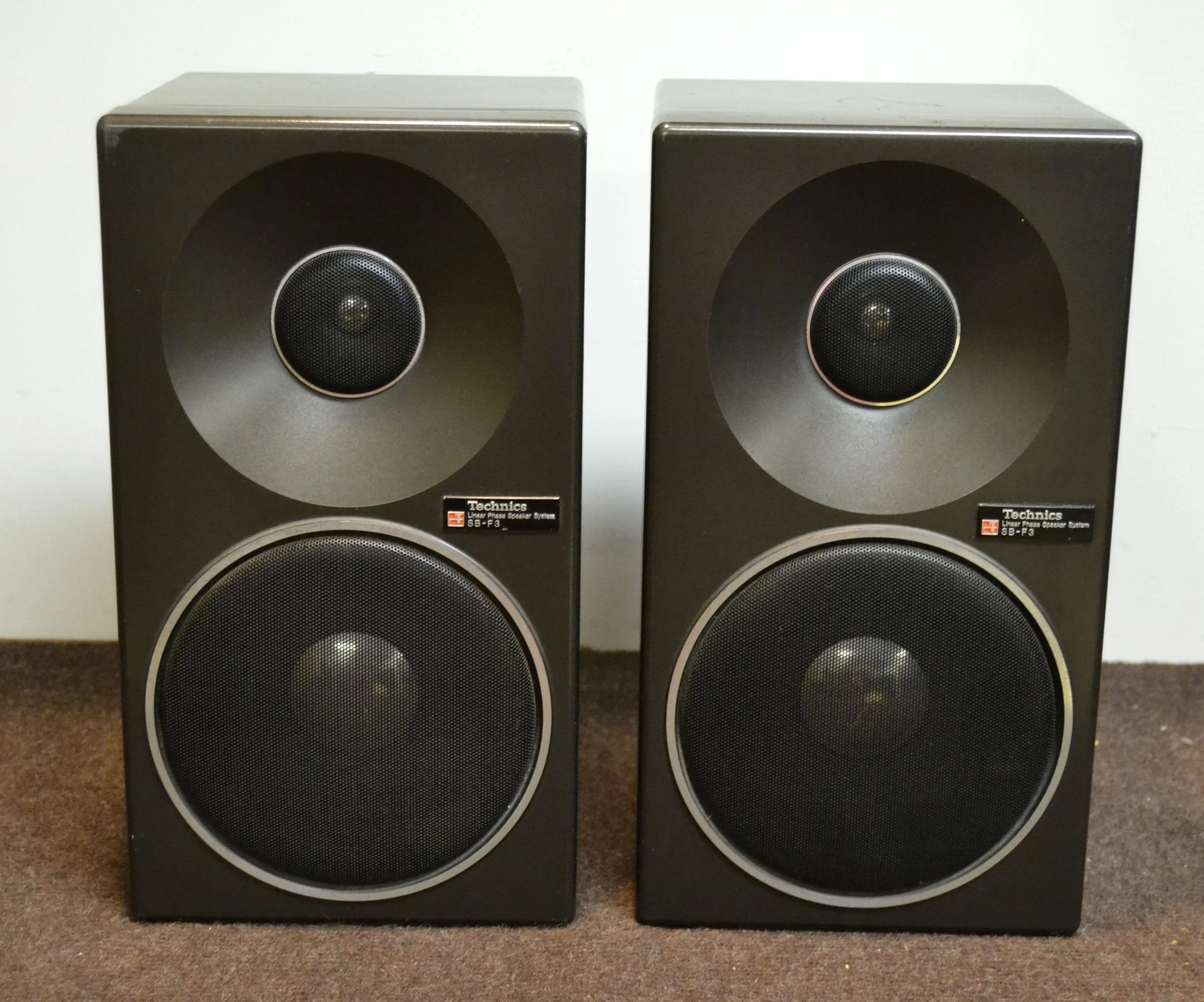 Technics SB-F3 * All metal bookshelf speakers