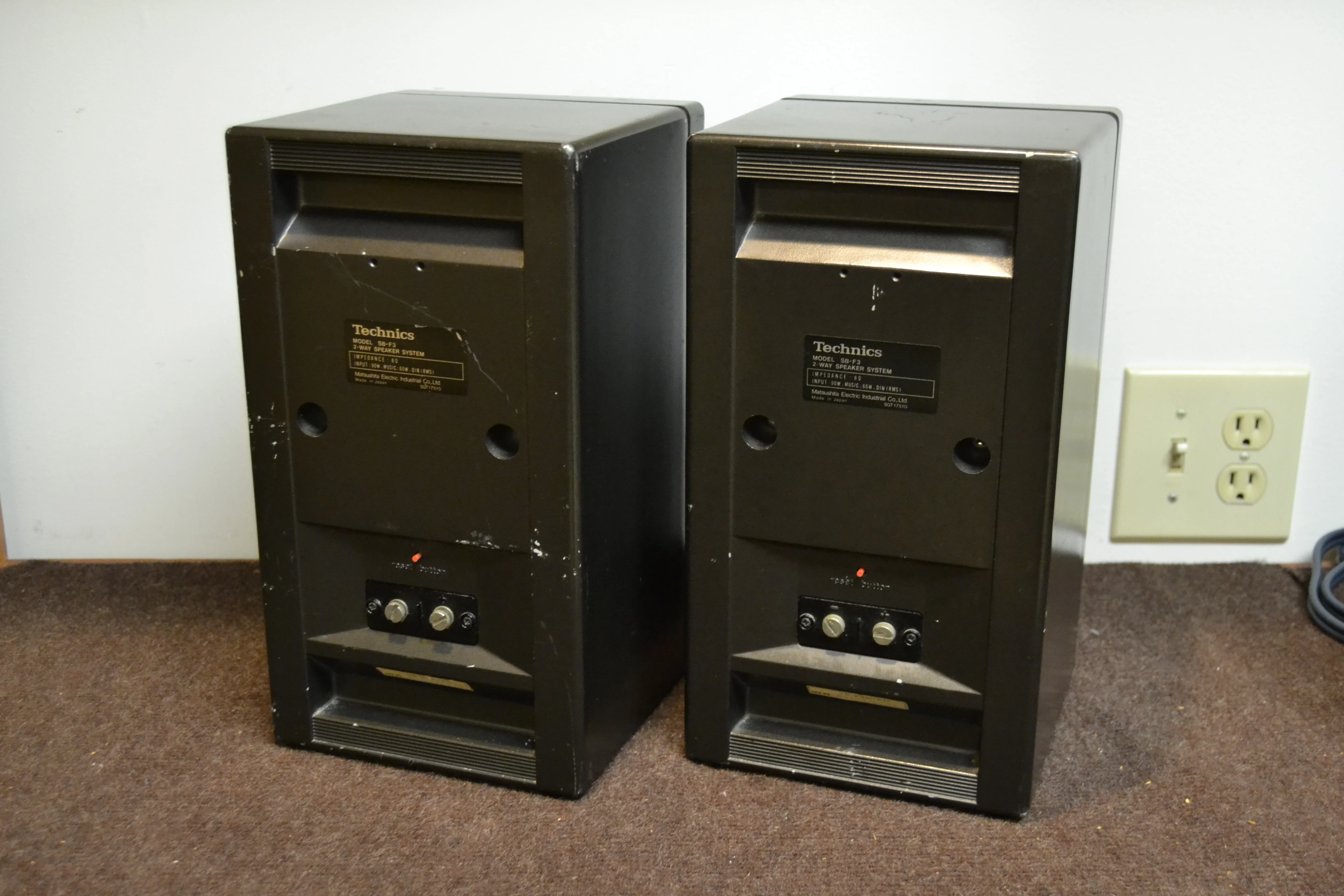 Technics SB-F3 * All metal bookshelf speakers - Image 5