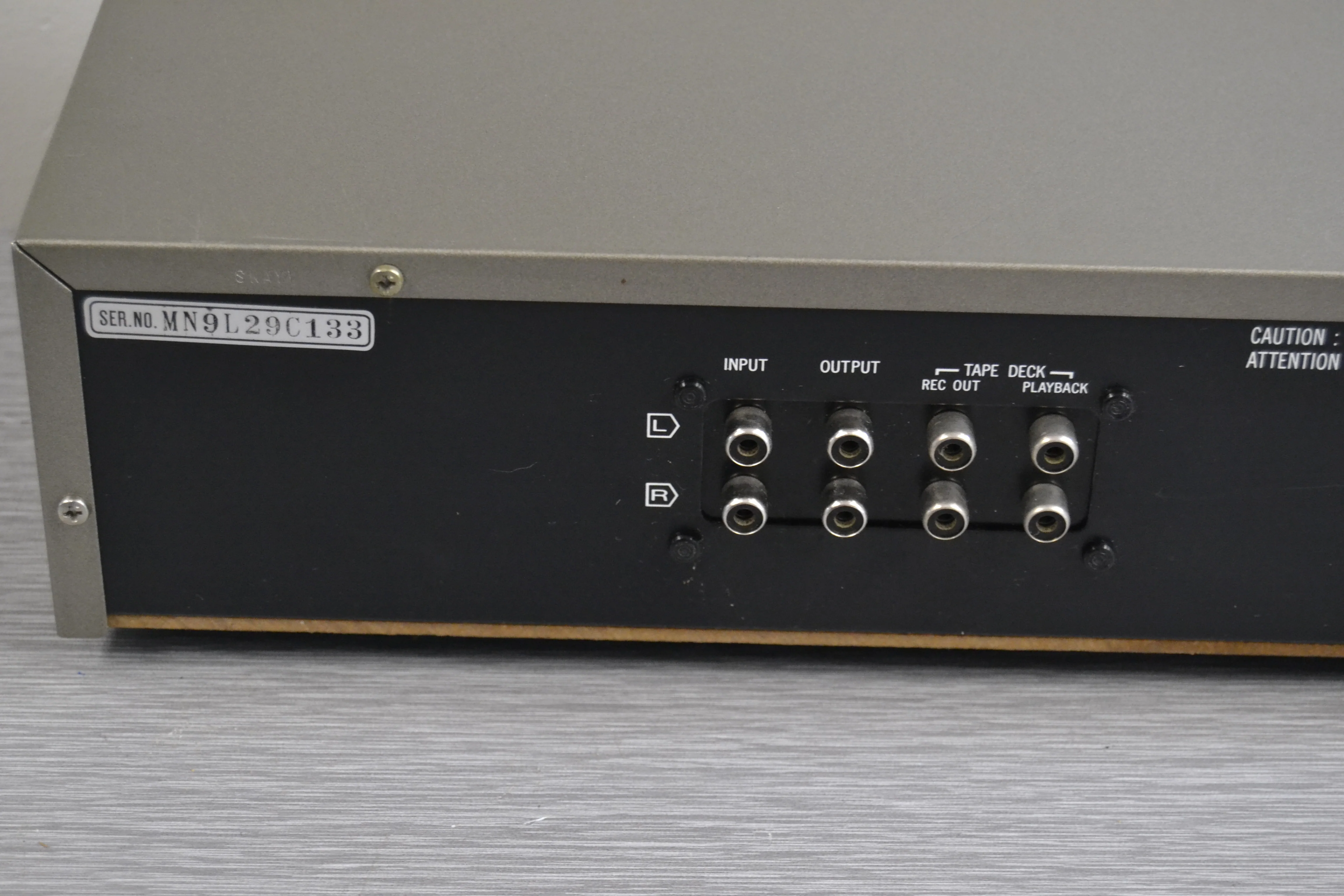 Technics SH-8010 Stereo Graphic Equalizer - Image 9