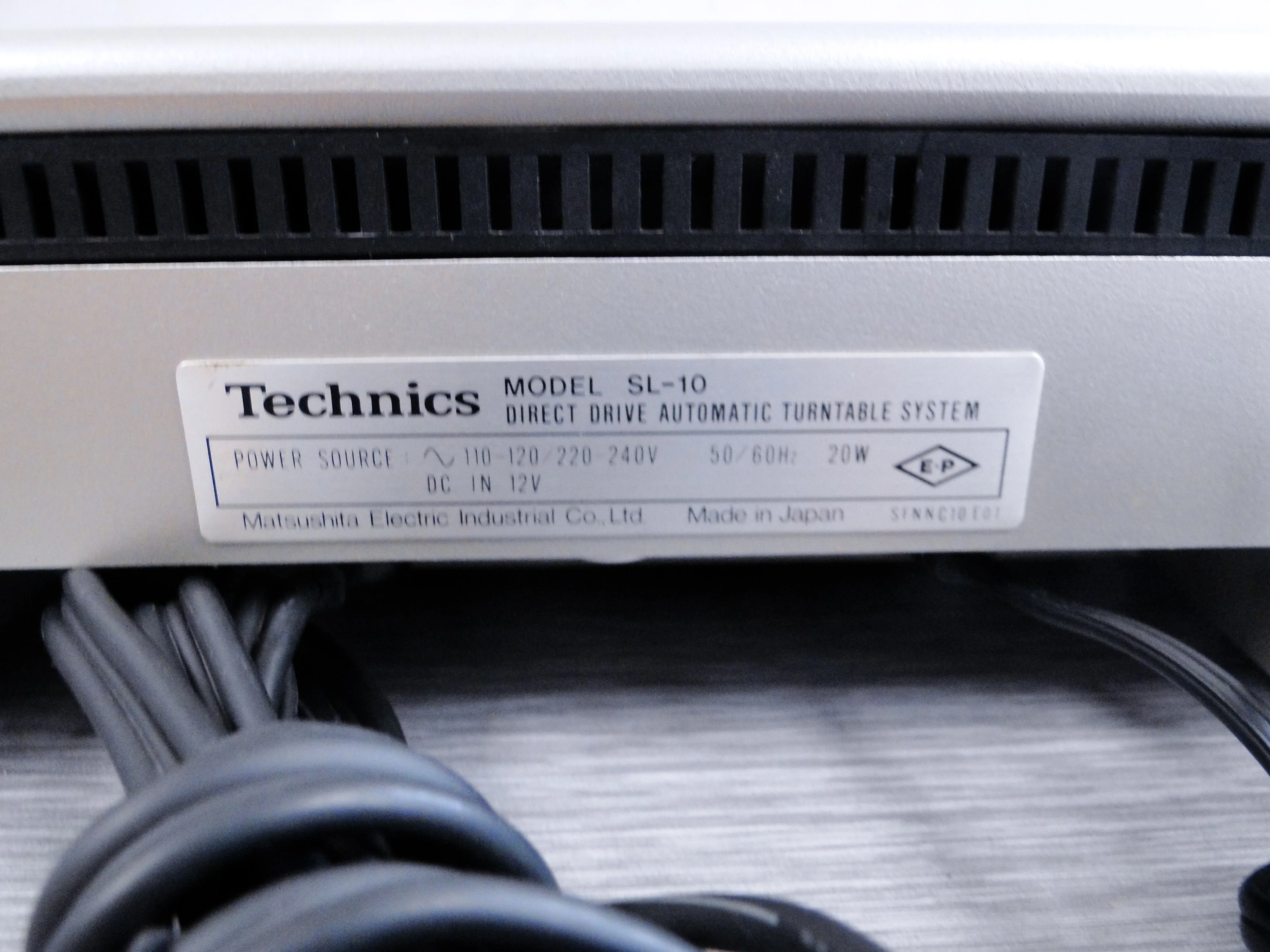 Technics SL-10 Direct Drive Turntable with Ortofon MCP100 Moving Coil Cartridge - Image 11