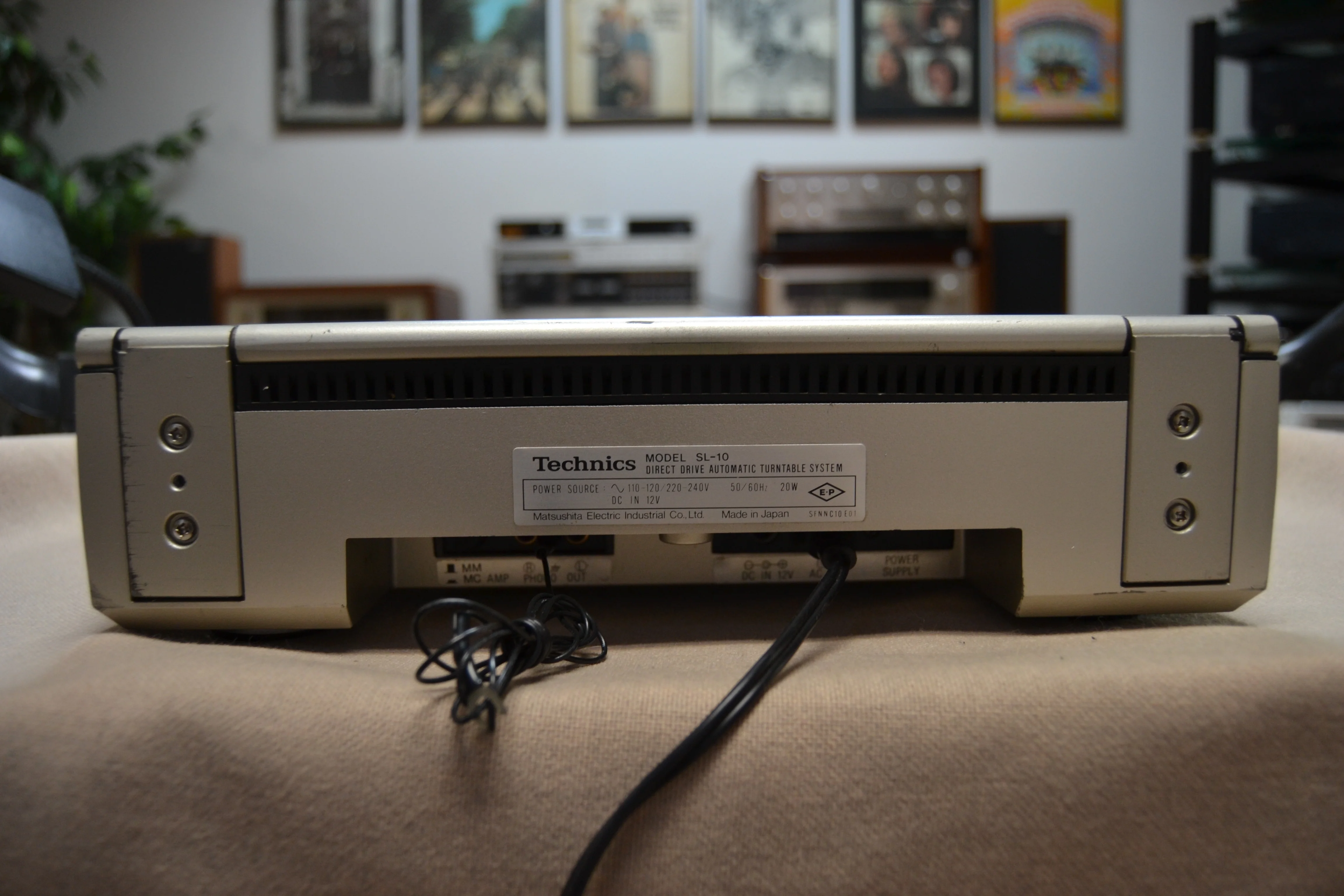 Technics SL-10 Linear Tracking Turntable with NEW Audio Technica cartridge - Image 14