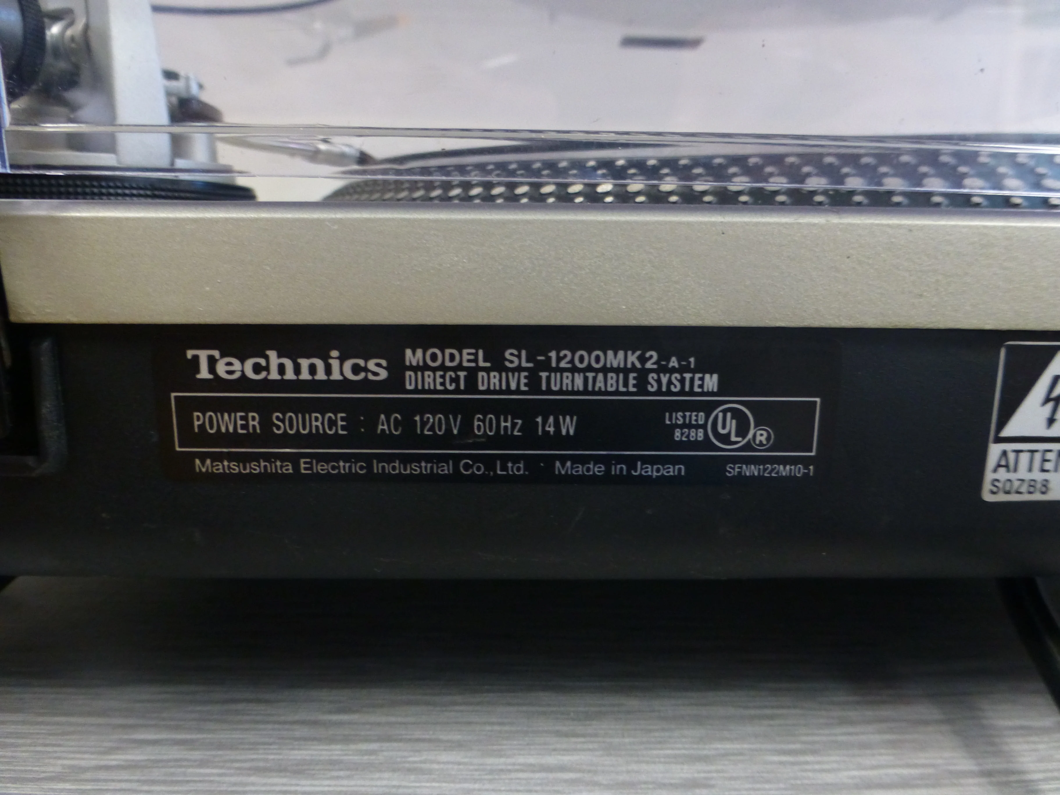 Technics SL-1200 MKII with Ortofon Concorde Cartridge - Image 15