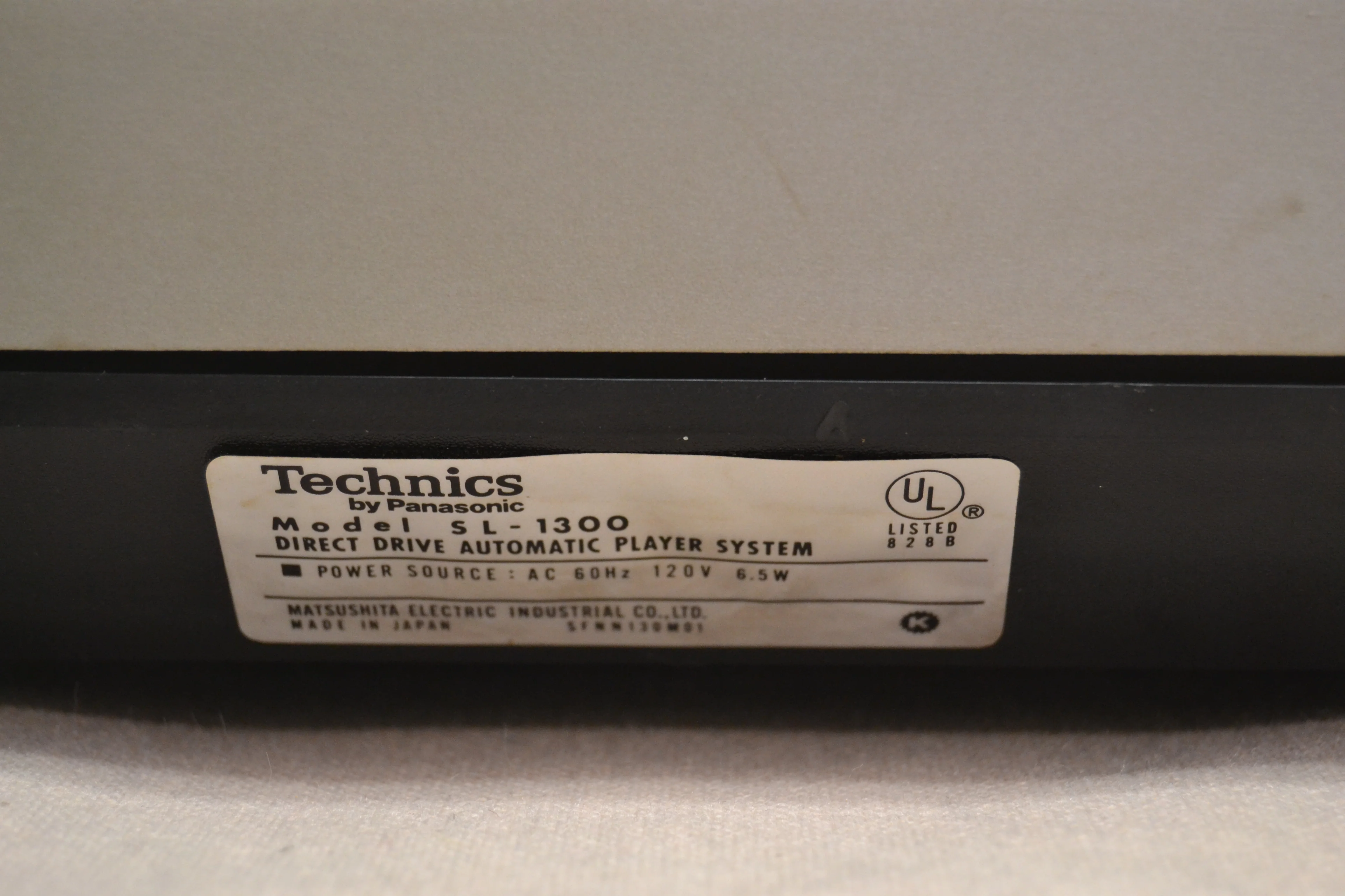 Technics SL-1300 Direct Drive Turntable * NEW Audio Technica AT-3600 Cartridge * 1975 - Image 13