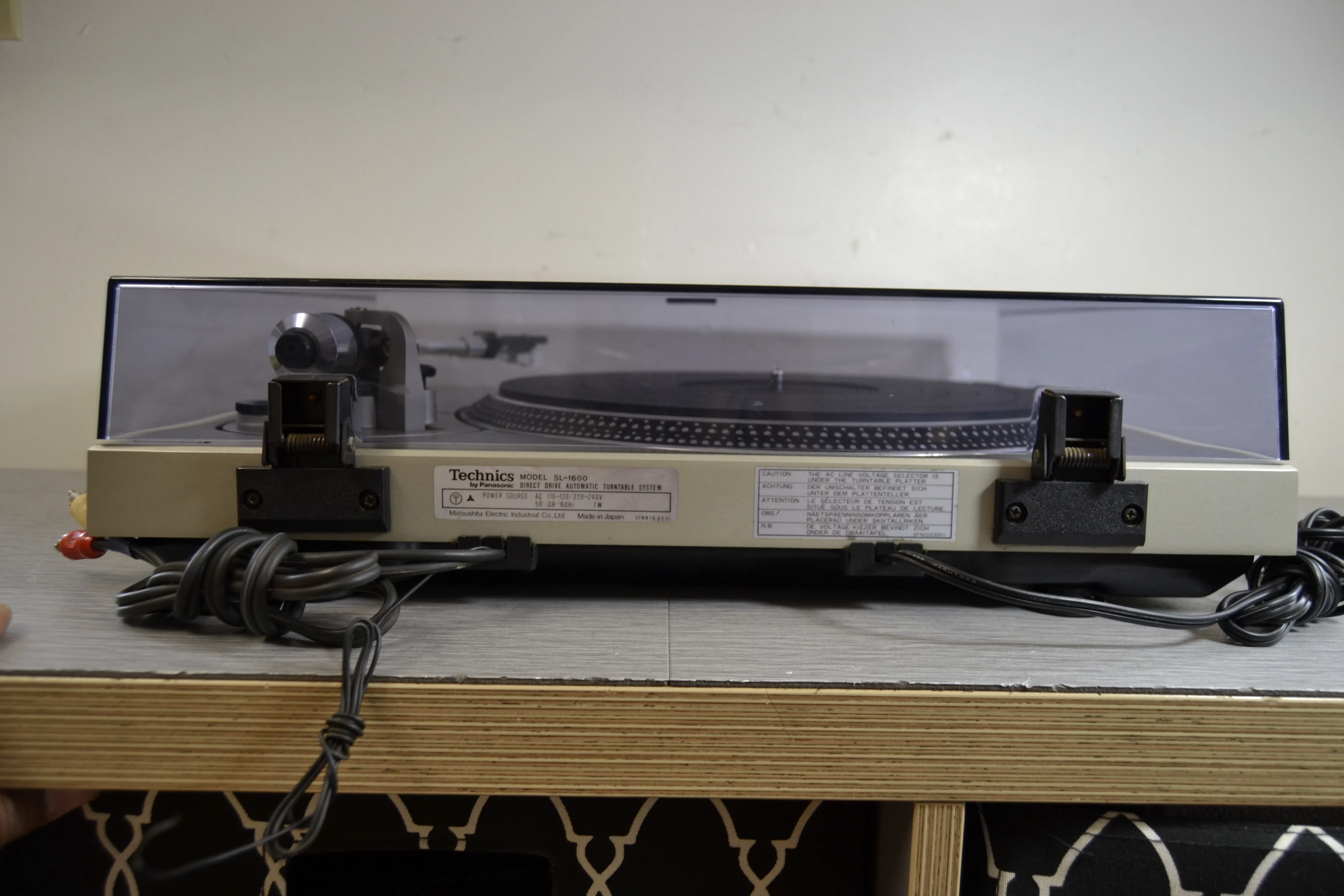 Technics SL-1600 Direct Drive Turntable * NEW Audio Technica 3600 Cartridge - Image 18
