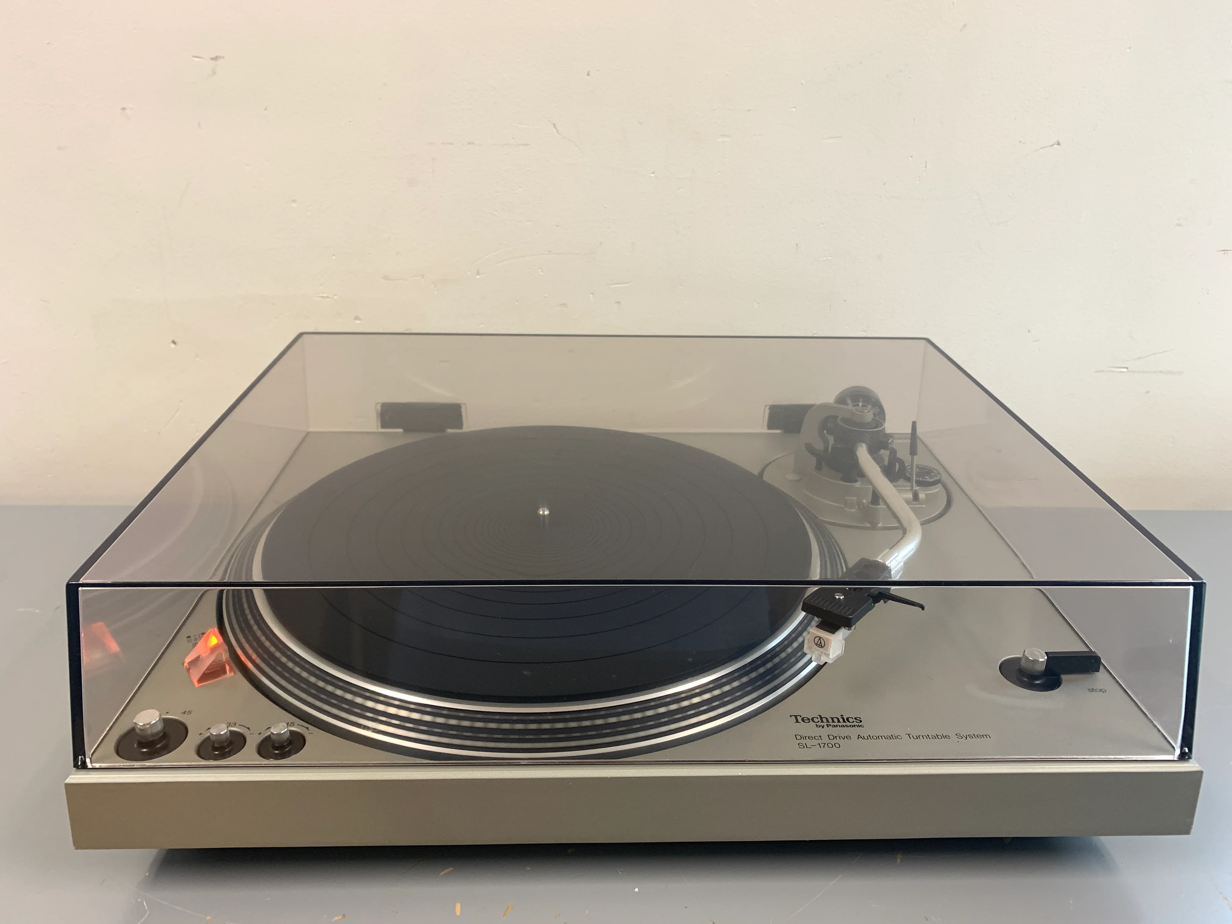 Technics SL-1700 Semi Automatic Direct Drive Turntable * New AT Cartridge - Image 10