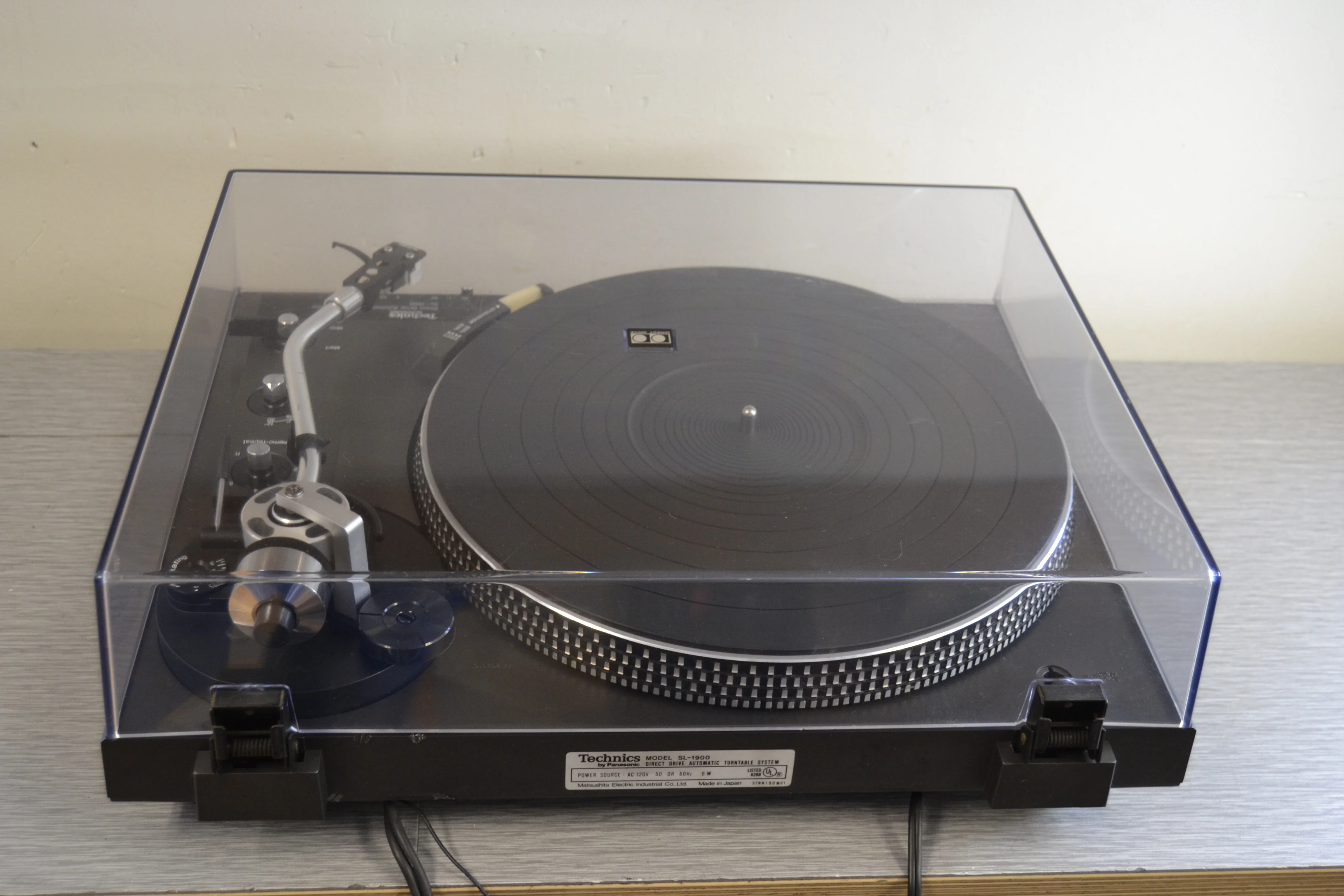 Technics SL-1900 Direct Drive Fully Automatic * NEW Audio Technica AT3600 Cartridge - Image 12