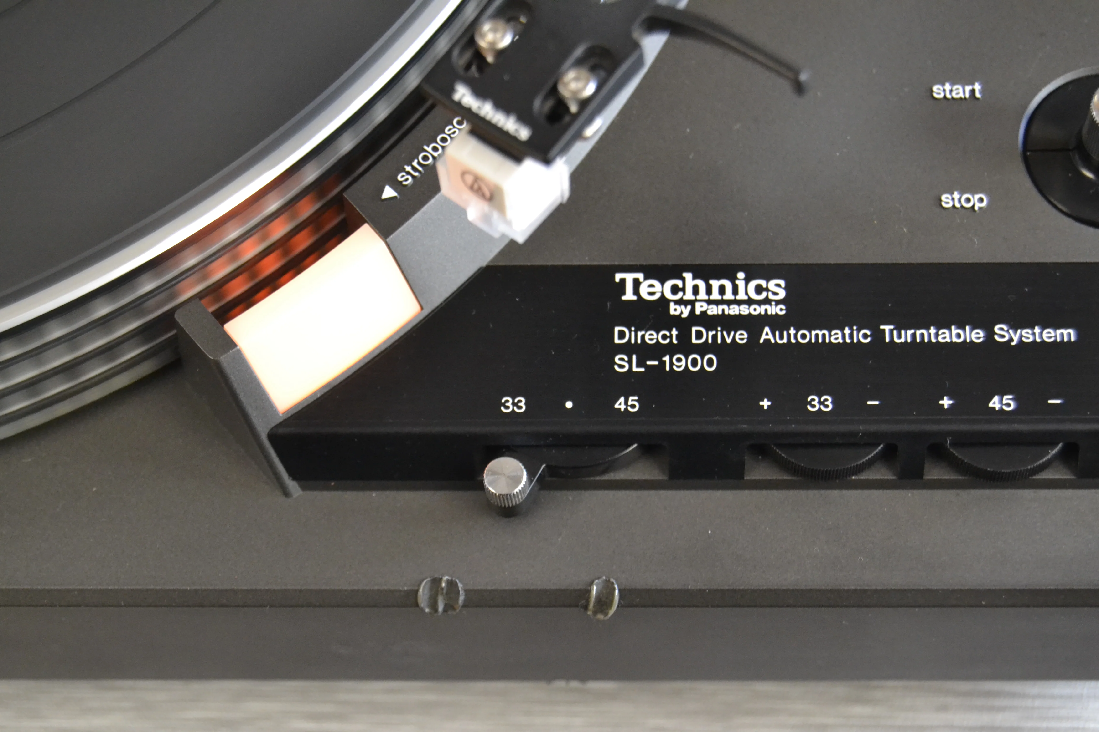 Technics SL-1900 Direct Drive Fully Automatic * NEW Audio Technica AT3600 Cartridge - Image 4