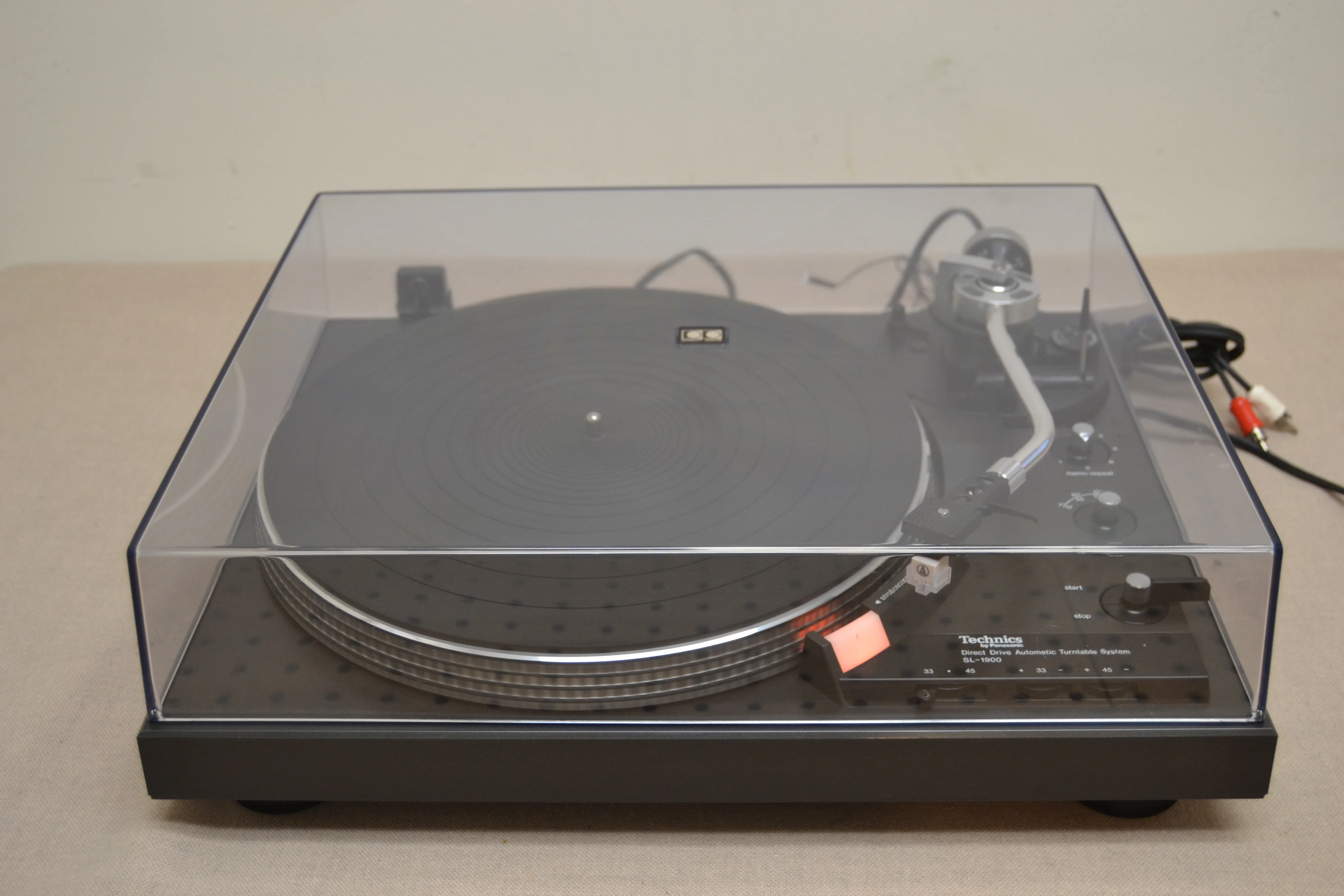 Technics SL-1900 Fully Automatic Direct Drive Turntable * NEW Audio Technica AT3600 Cartridge