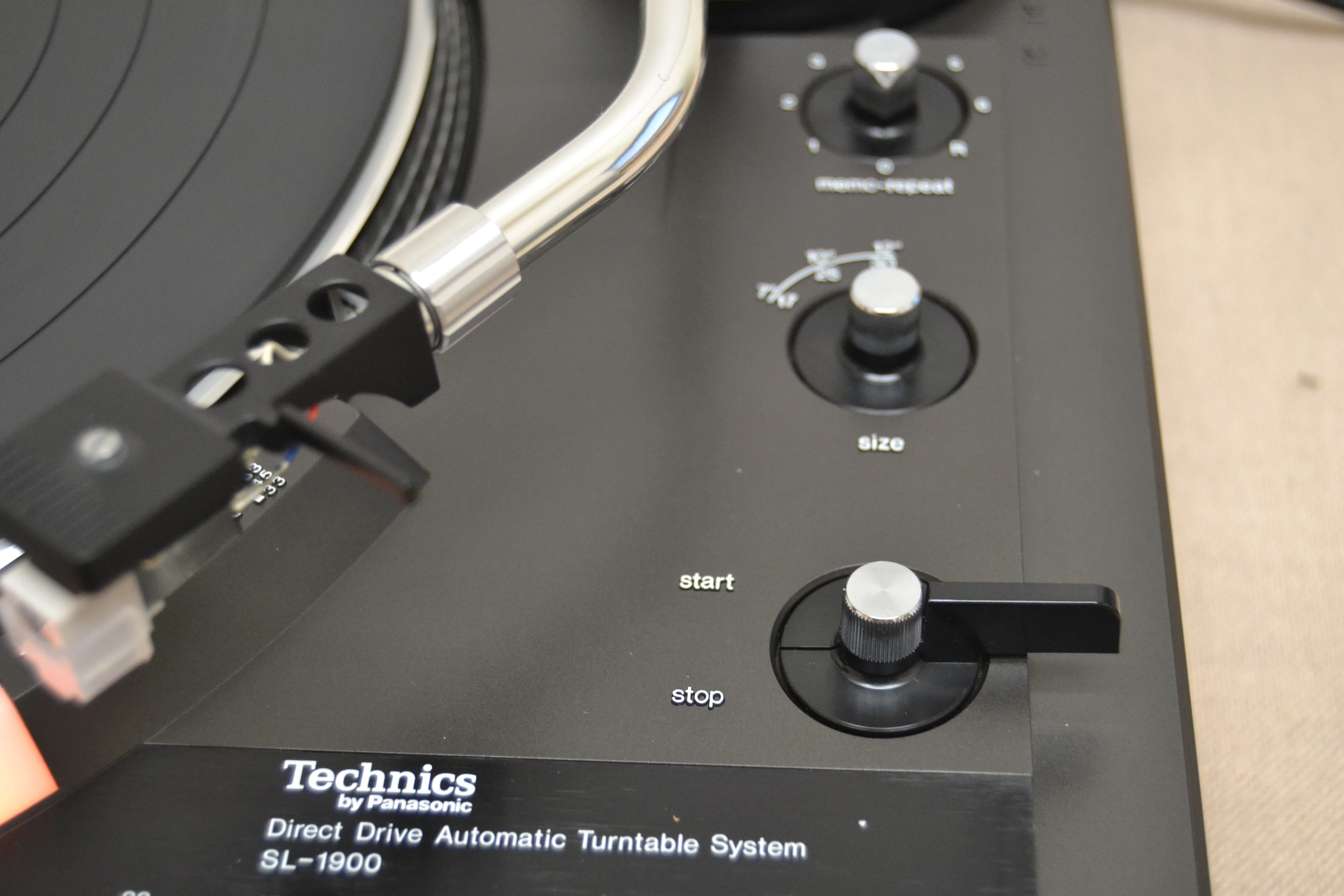 Technics SL-1900 Fully Automatic Direct Drive Turntable * NEW Audio Technica AT3600 Cartridge - Image 5