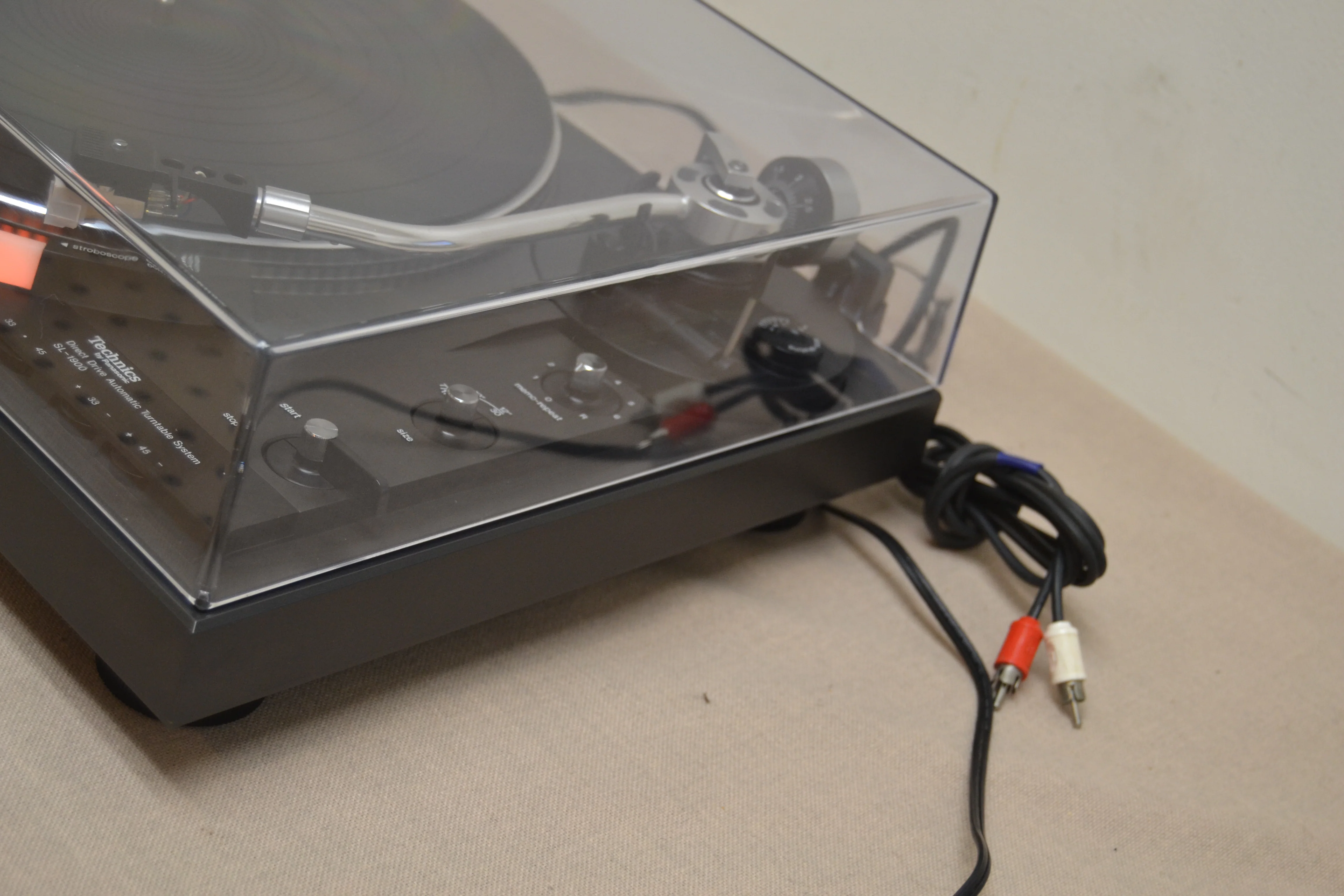 Technics SL-1900 Fully Automatic Direct Drive Turntable * NEW Audio Technica AT3600 Cartridge - Image 9