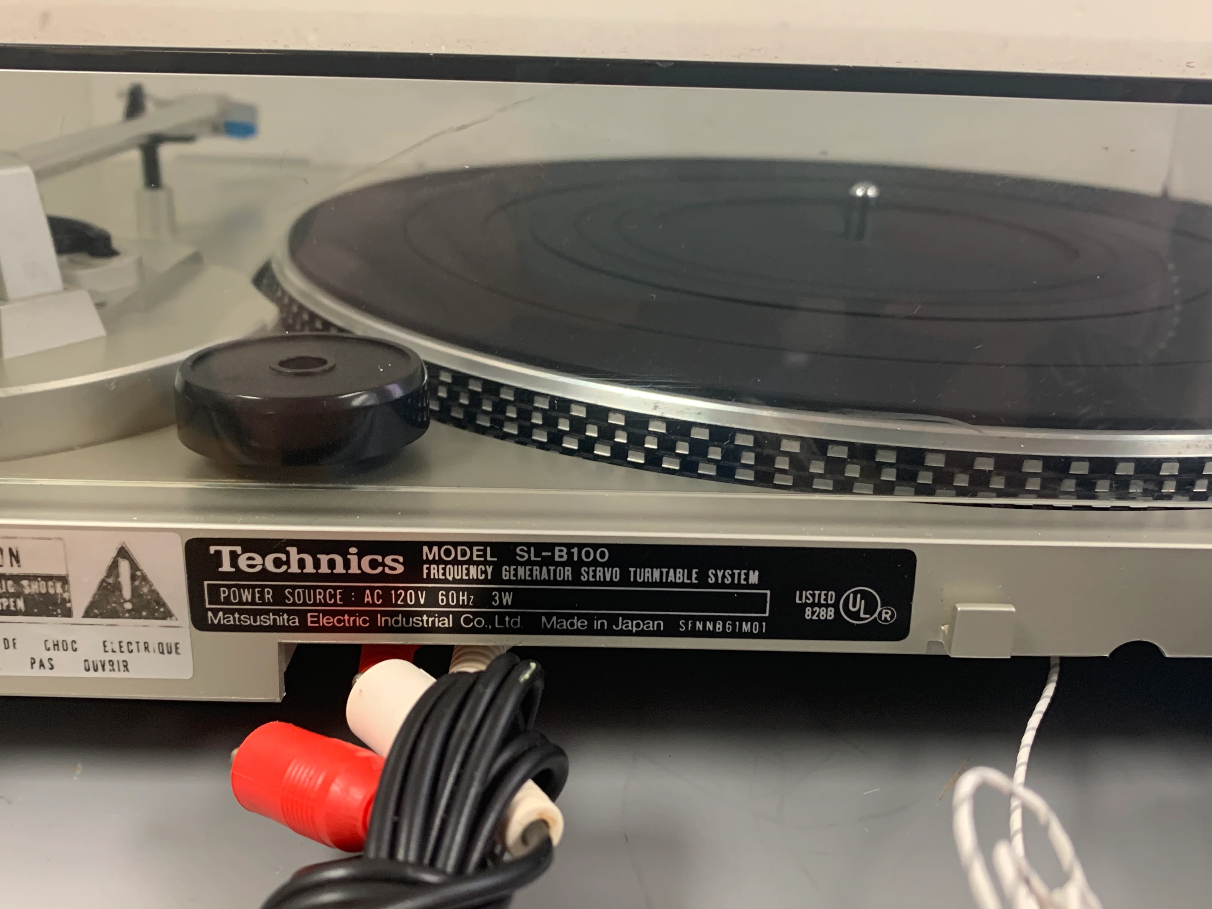 Technics SL-B100 Turntable - Image 12