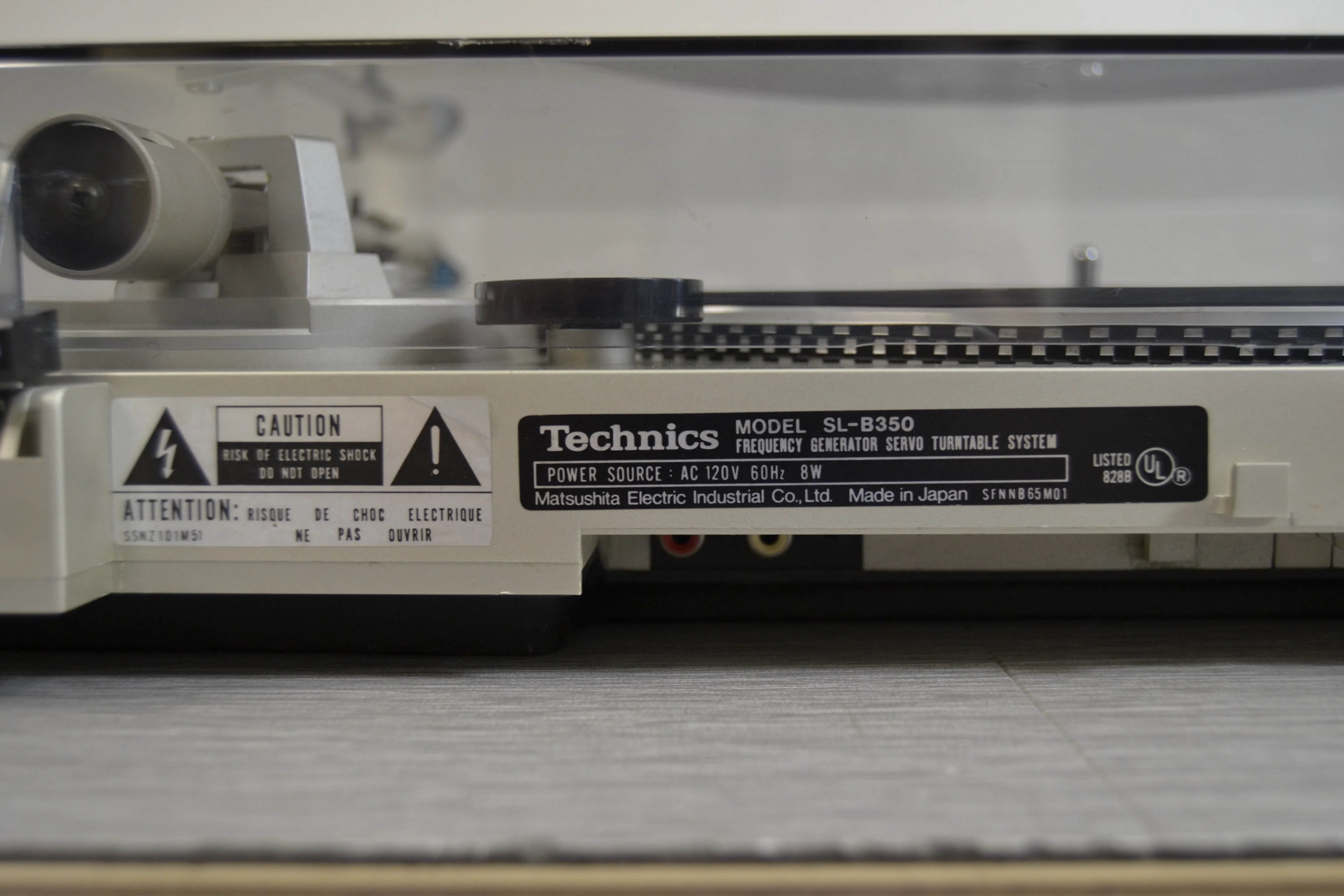Technics SL-B350 Turntable - Image 13