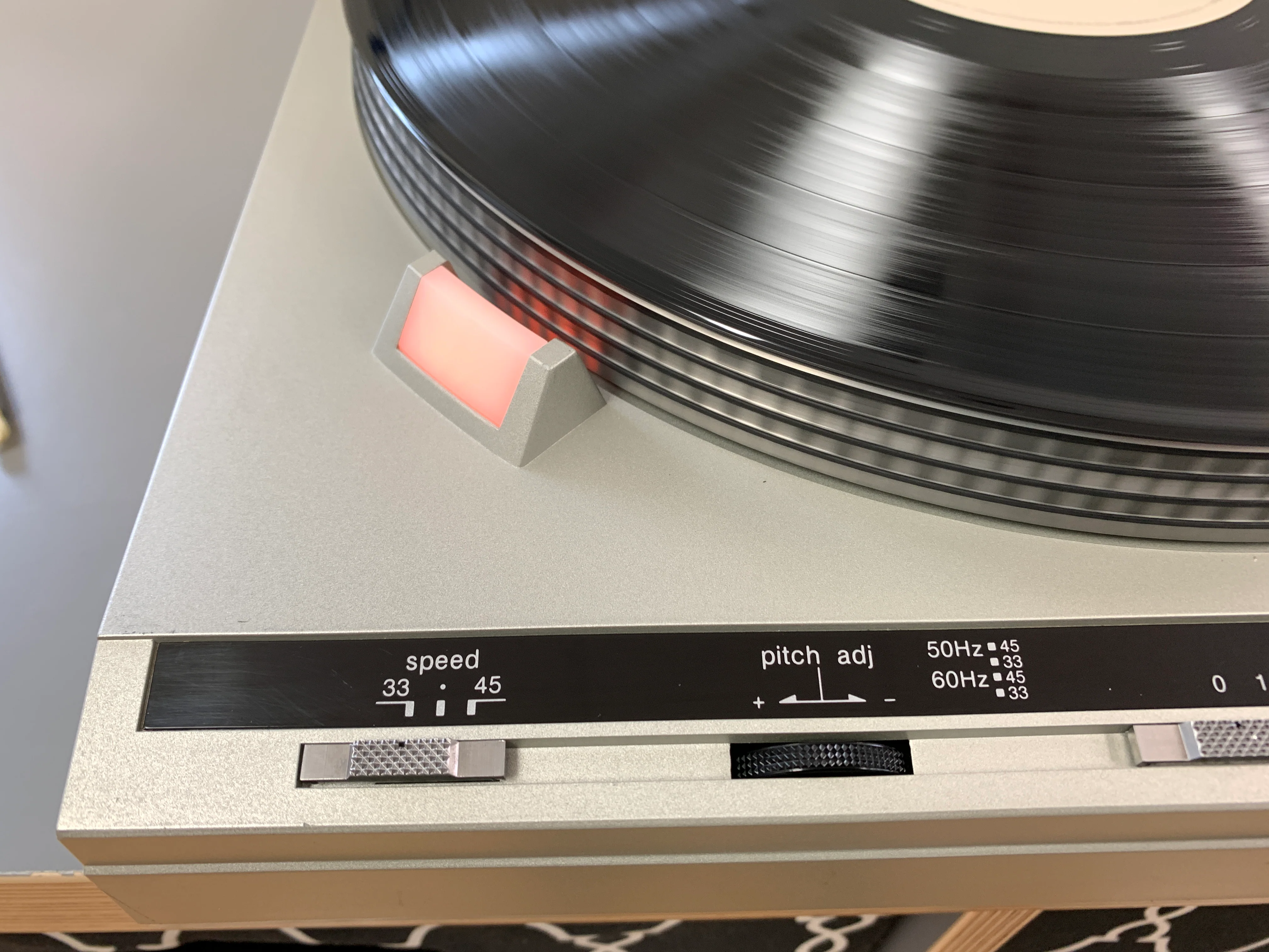 Technics SL-B5 Fully Automatic Record Changer 1980 * Shure Cartridge - Image 4