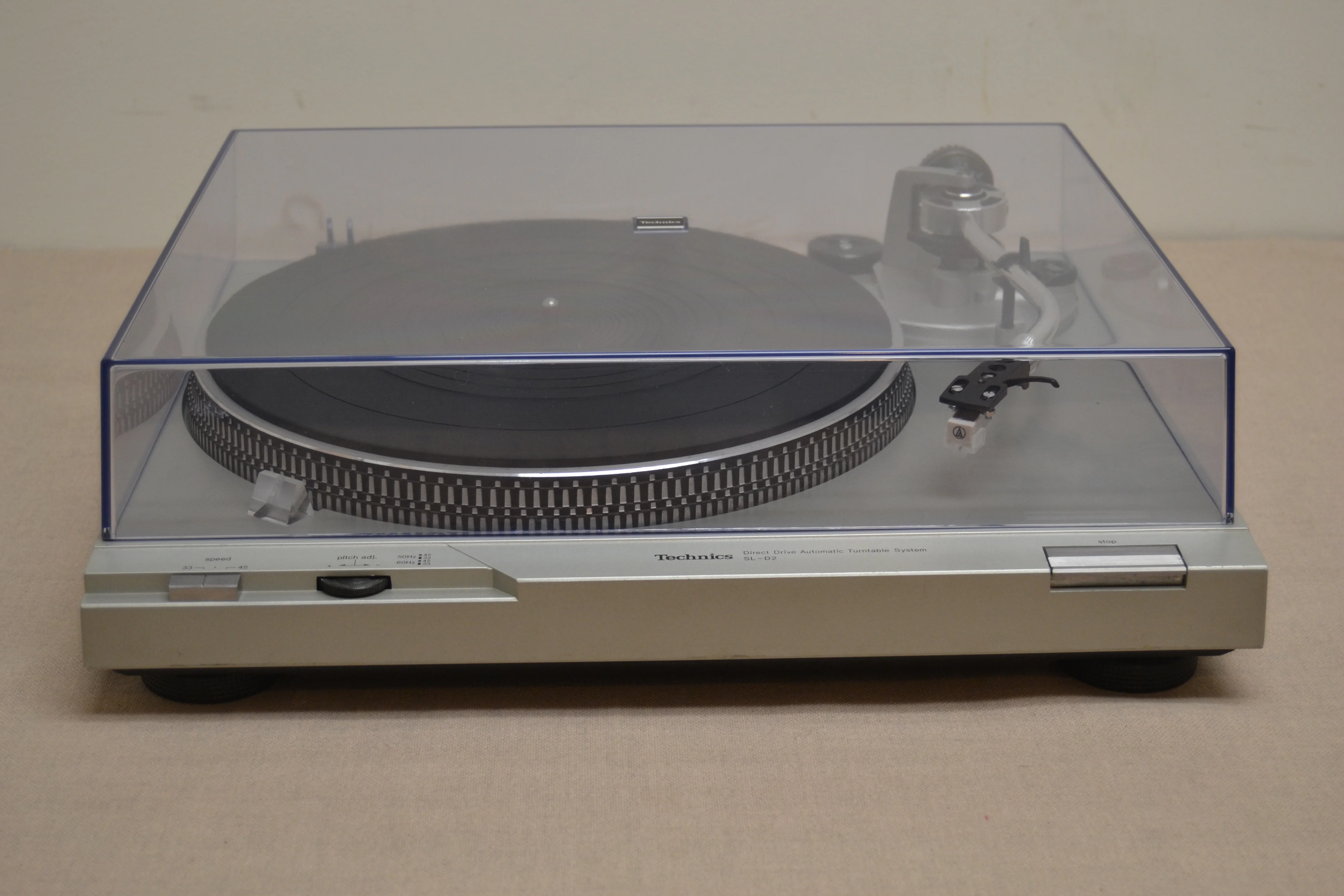 Technics SL-D2 Direct Drive Semi Automatic Turntable * NEW Audio Technica AT3600 Cartridge - Image 3