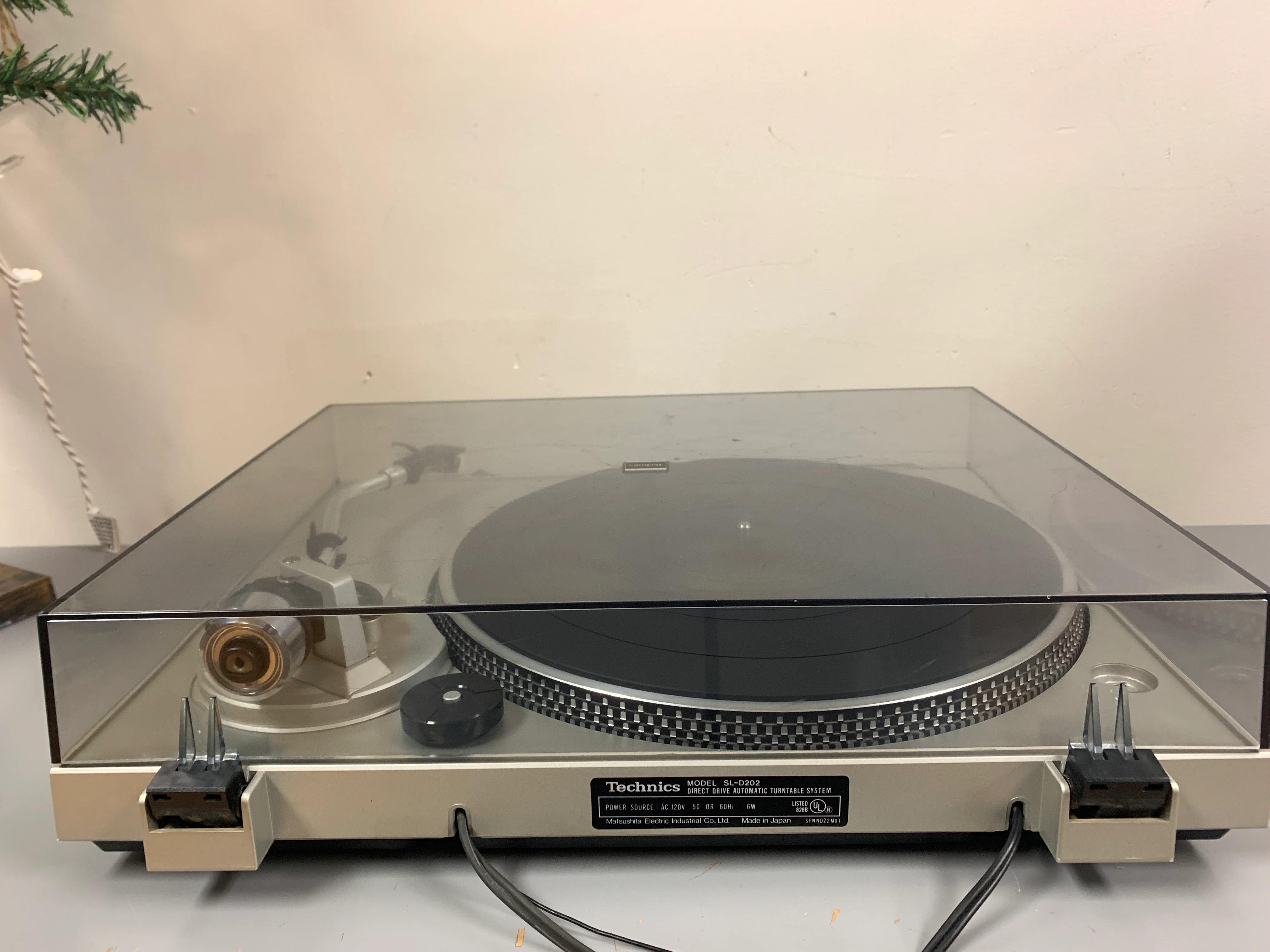 Technics SL-D202 Direct Drive Turntable - Image 7