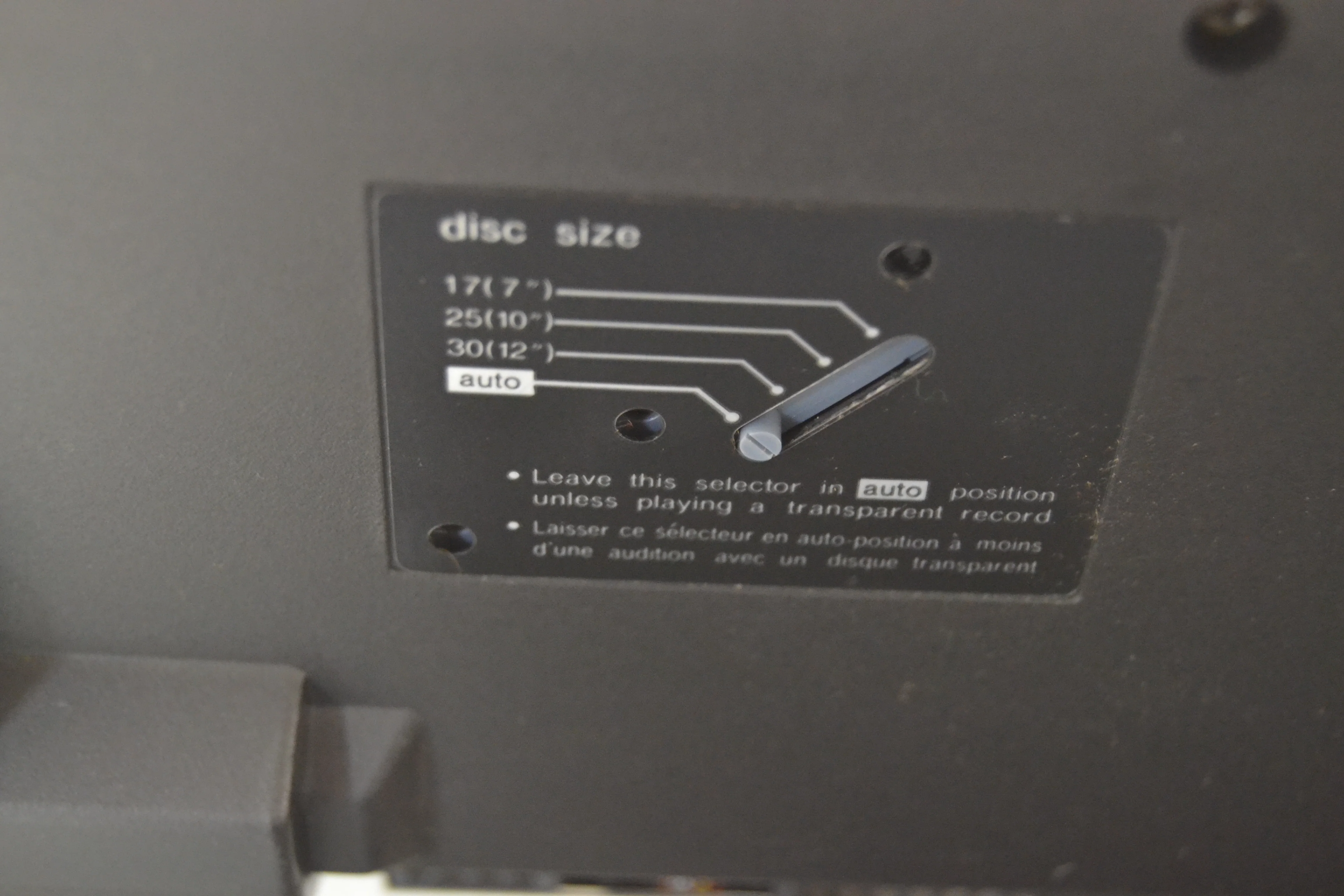 Technics SL-DL1 Direct-Drive Fully-Automatic Turntable System (1981-1982) - Image 11