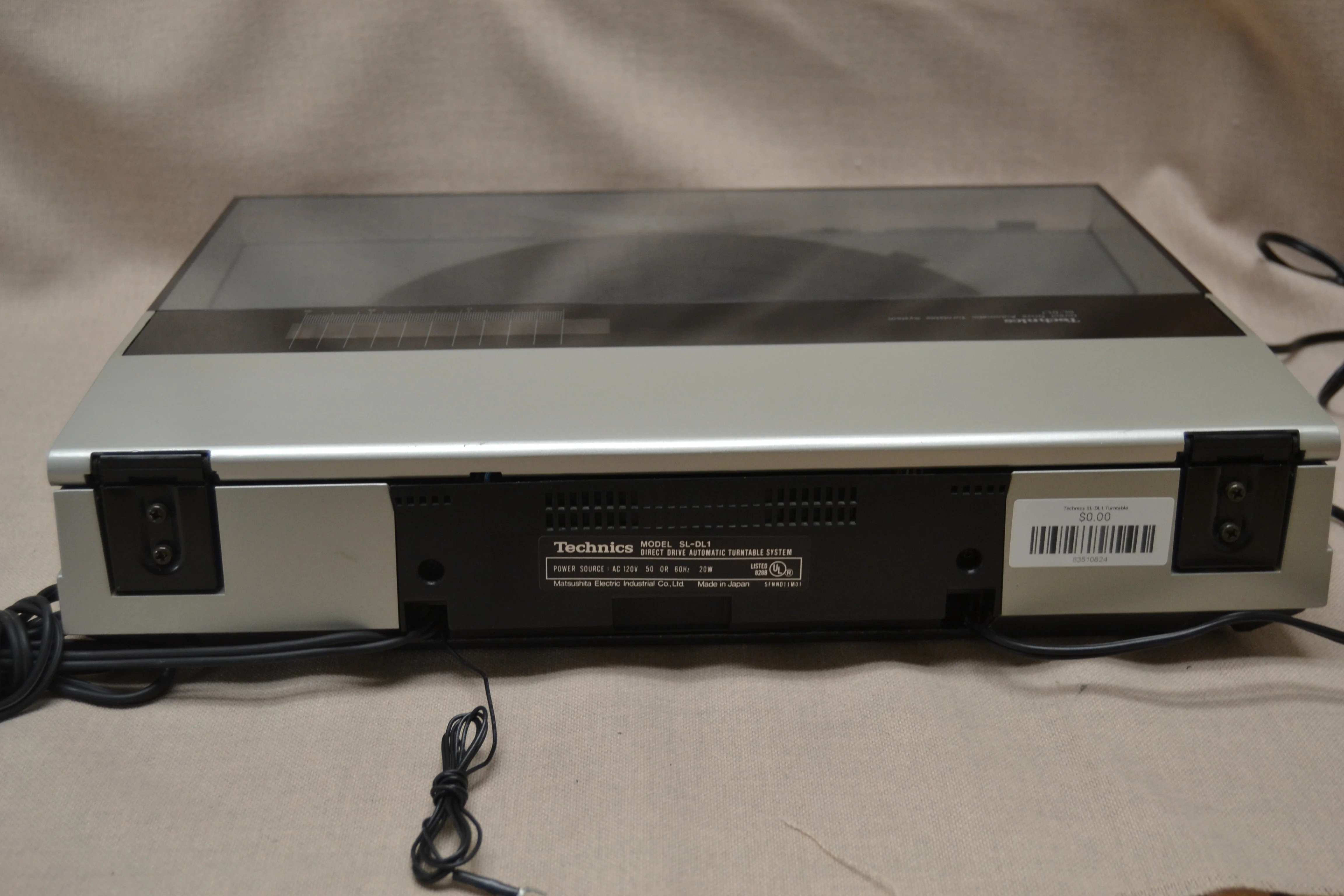 Technics SL-DL1 Direct-Drive Fully-Automatic Turntable System (1981-1982) - Image 12