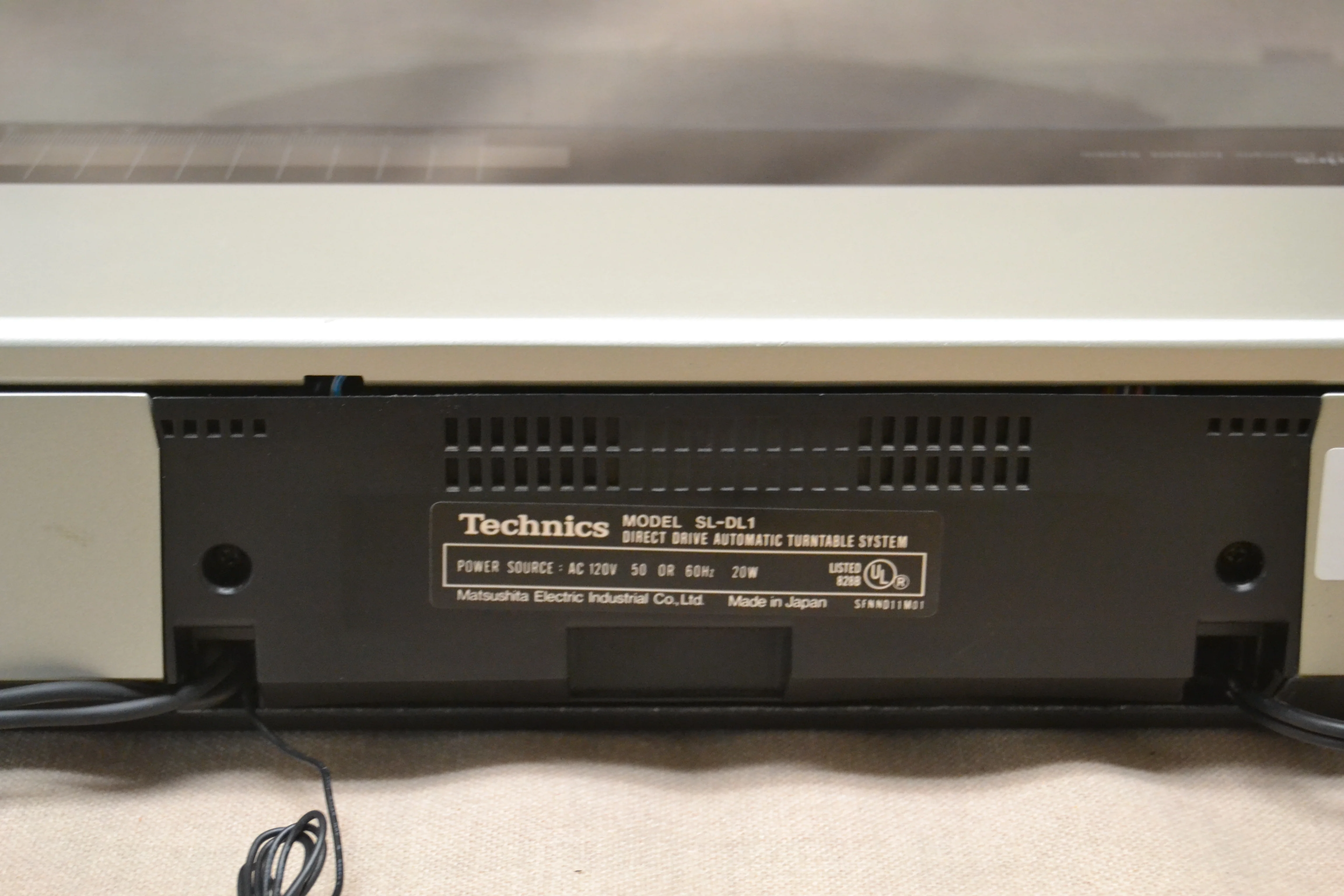 Technics SL-DL1 Direct-Drive Fully-Automatic Turntable System (1981-1982) - Image 14