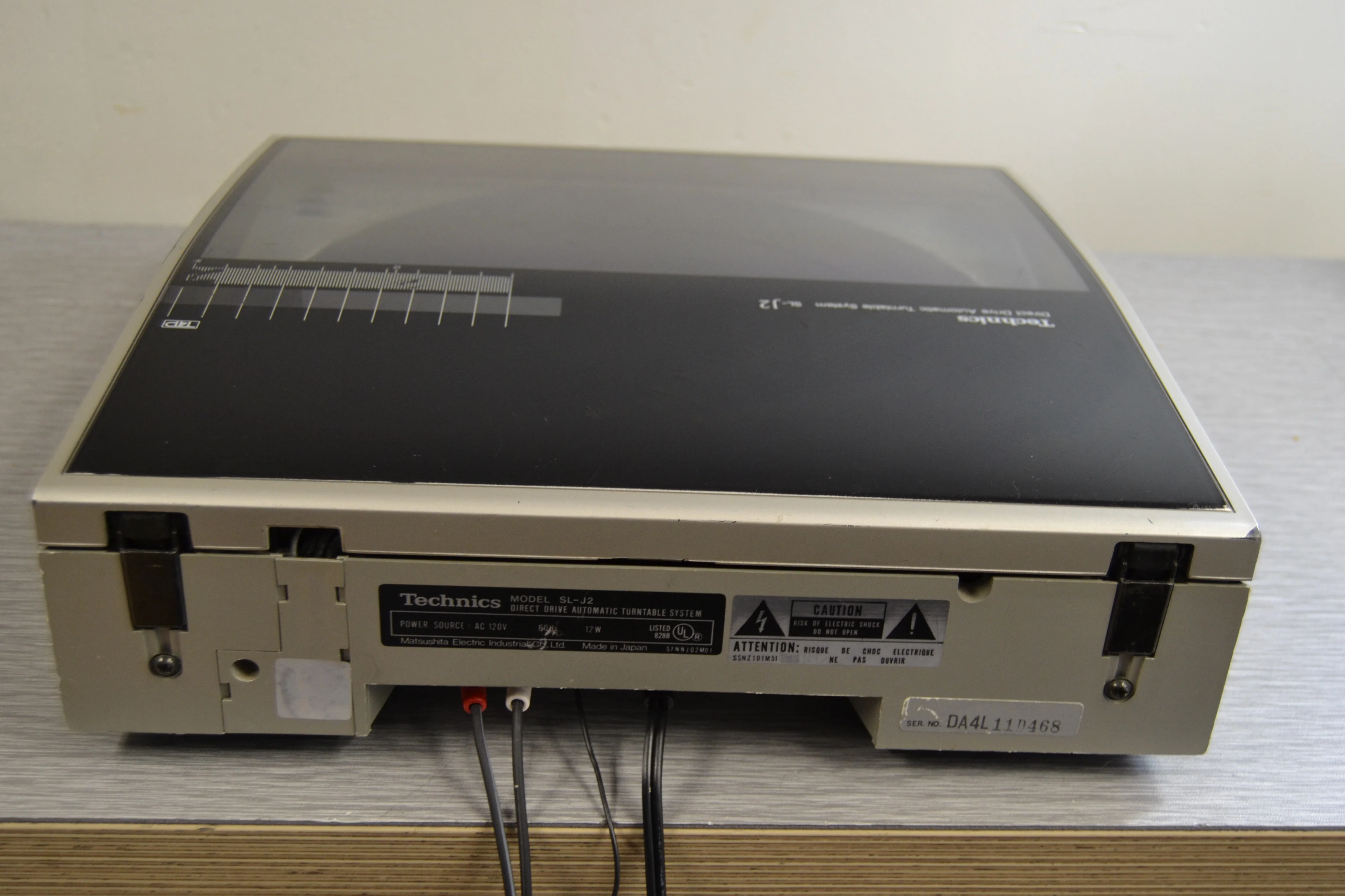Technics SL-J2 Linear Tracking Turntable - Image 12