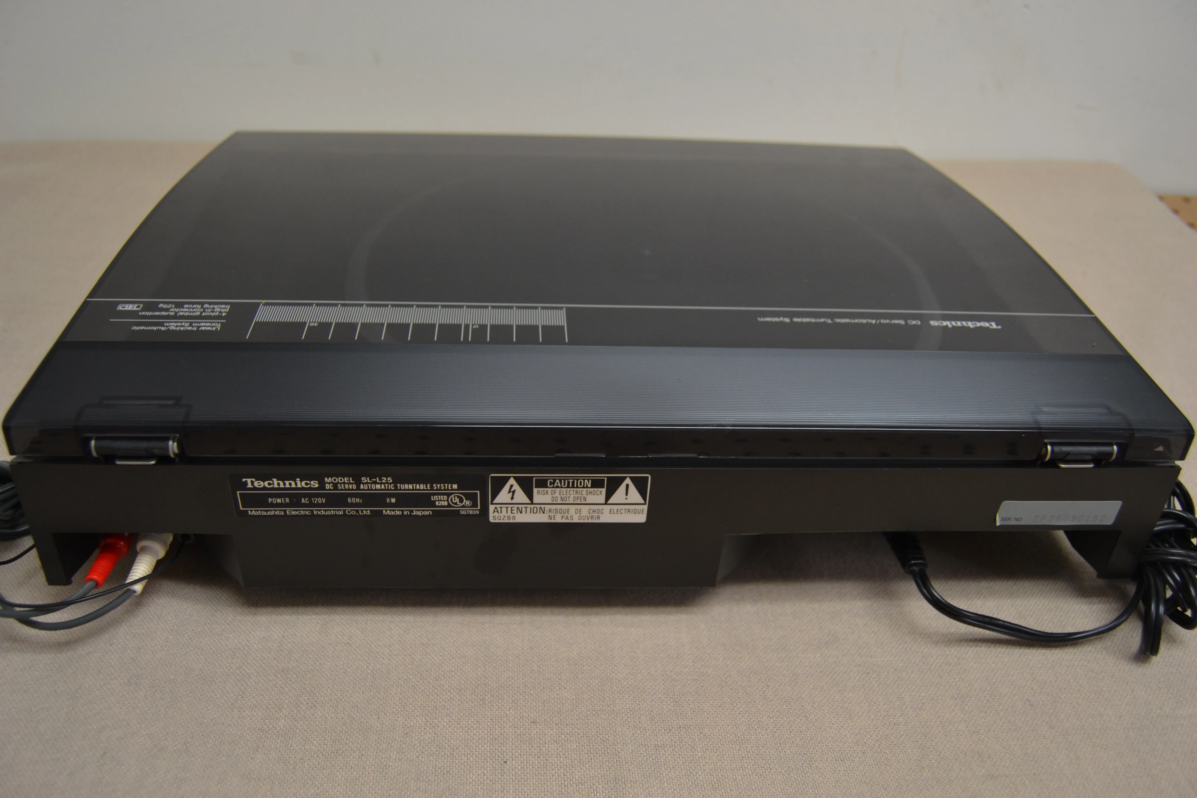 Technics SL-L25 Linear Tracking Turntable - Image 11