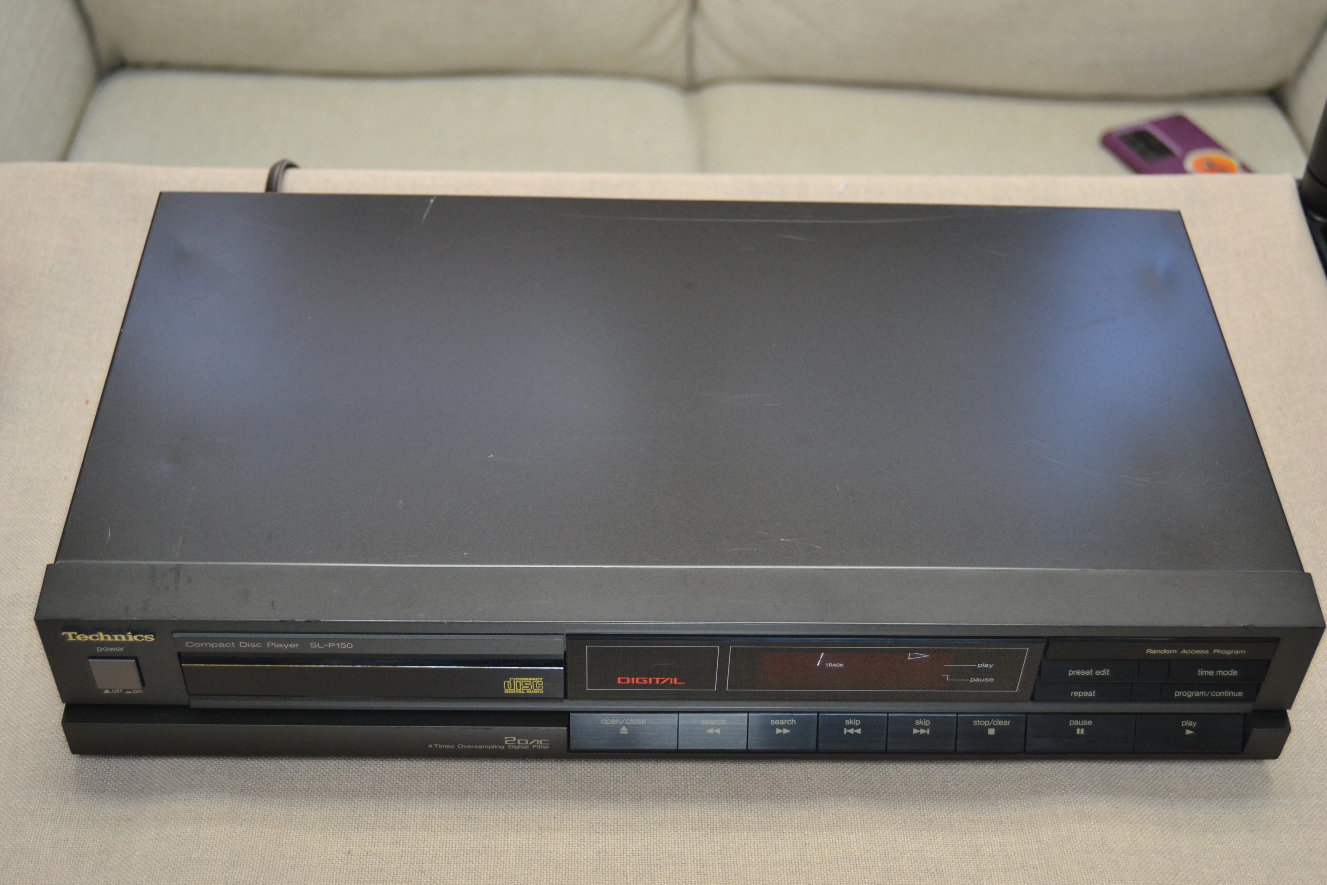 Technics SL-P150 Single CD Player - Image 5