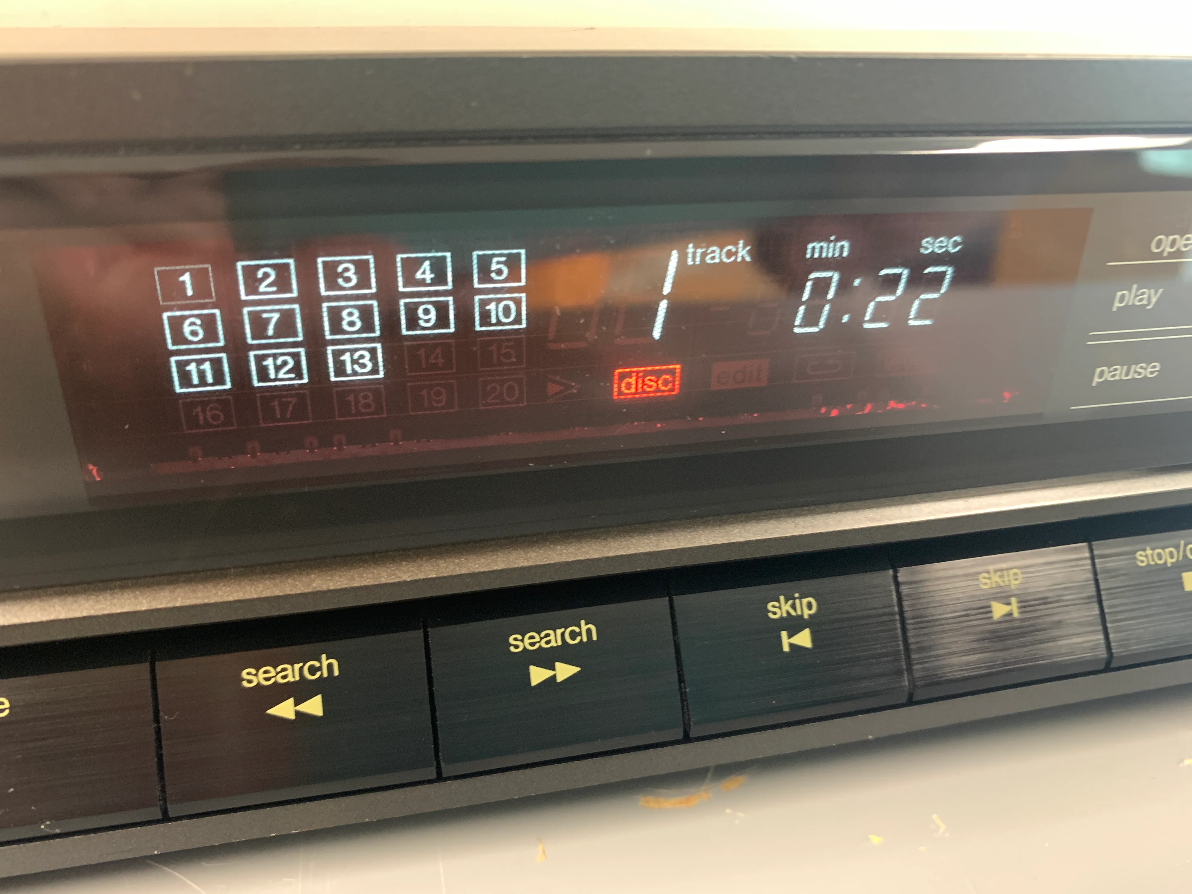 Technics SL-P220 Single Compact Disc Player - Image 6