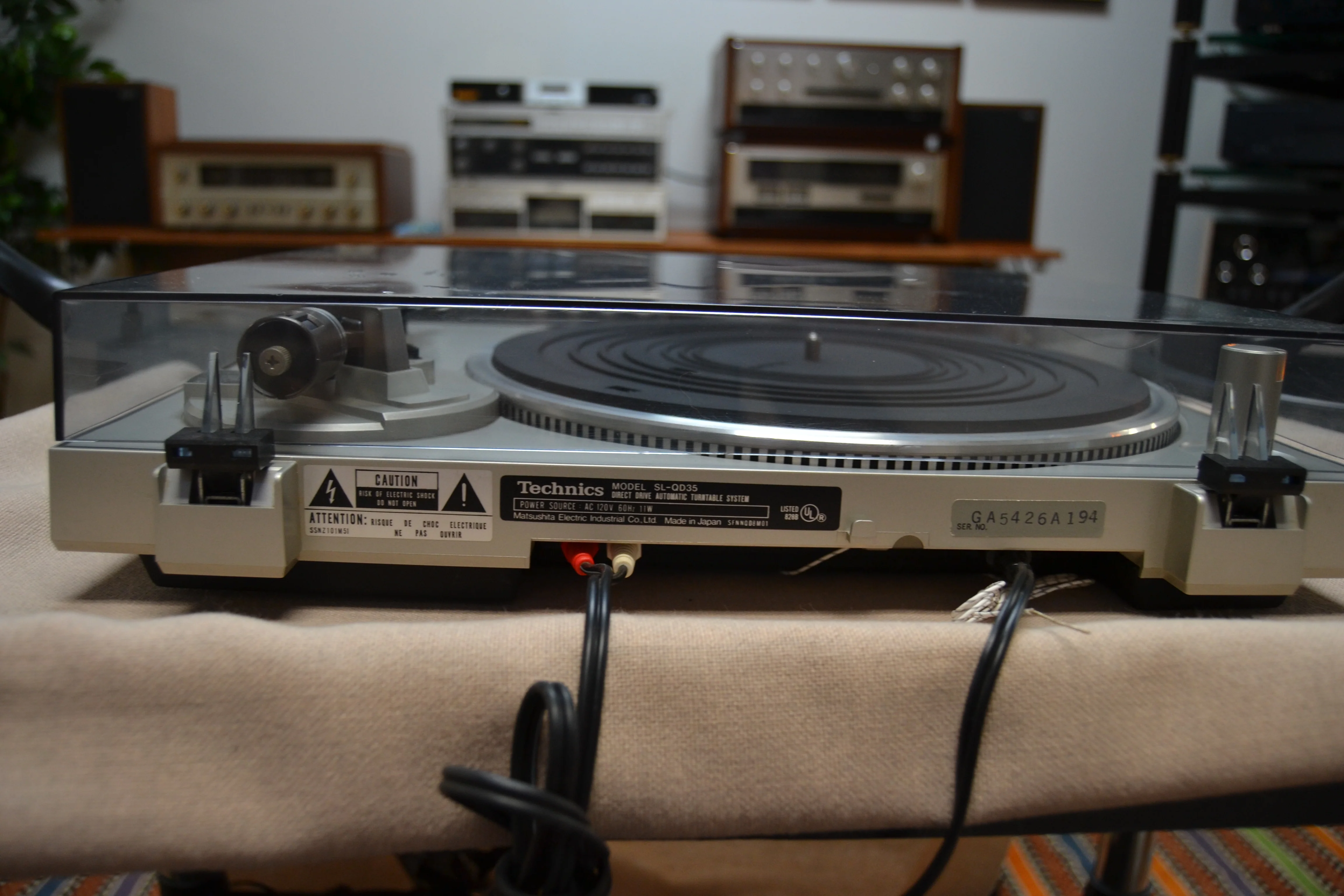 Technics SL-QD35 Turntable Fully Automatic - Image 12