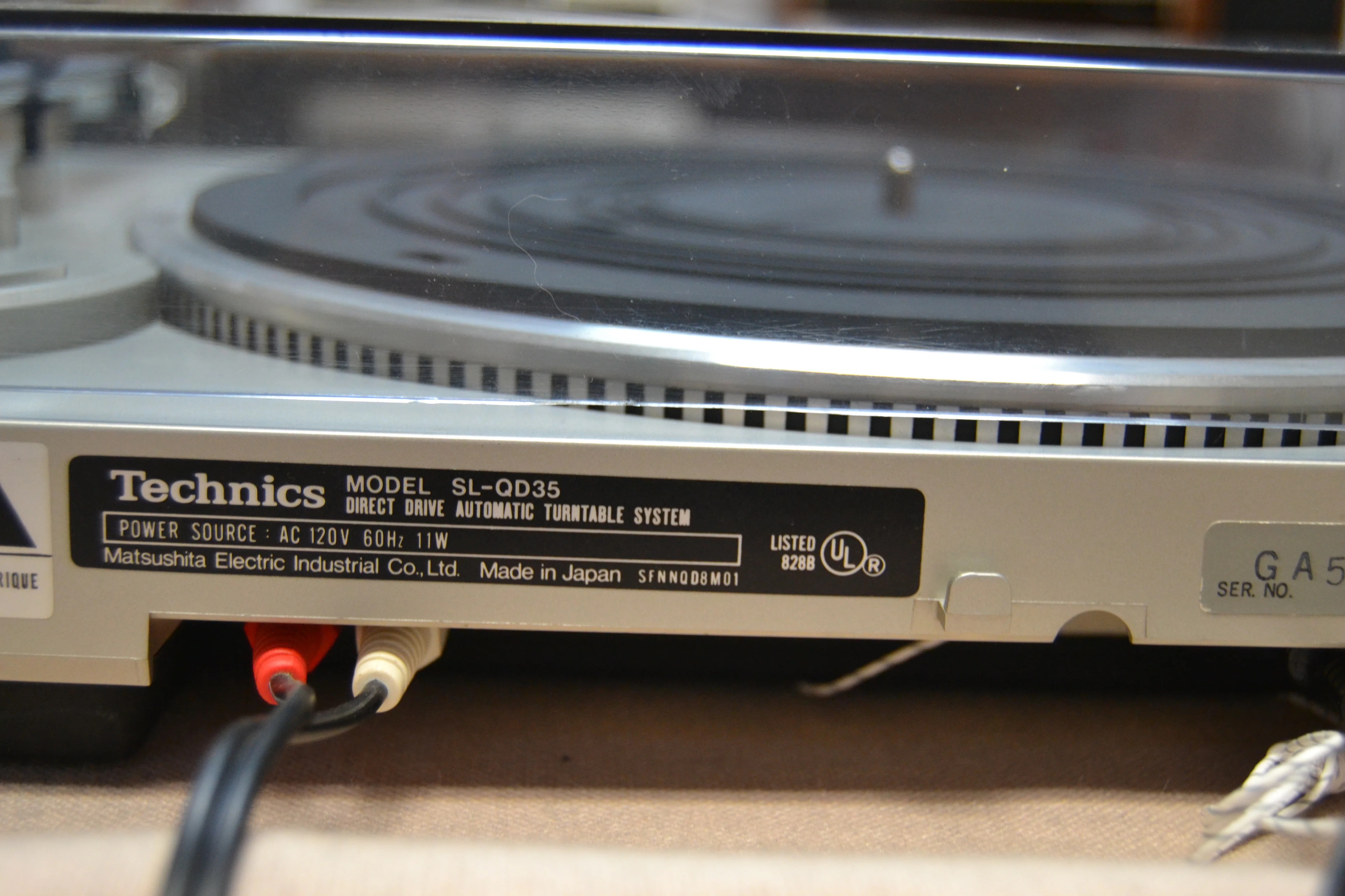 Technics SL-QD35 Turntable Fully Automatic - Image 14