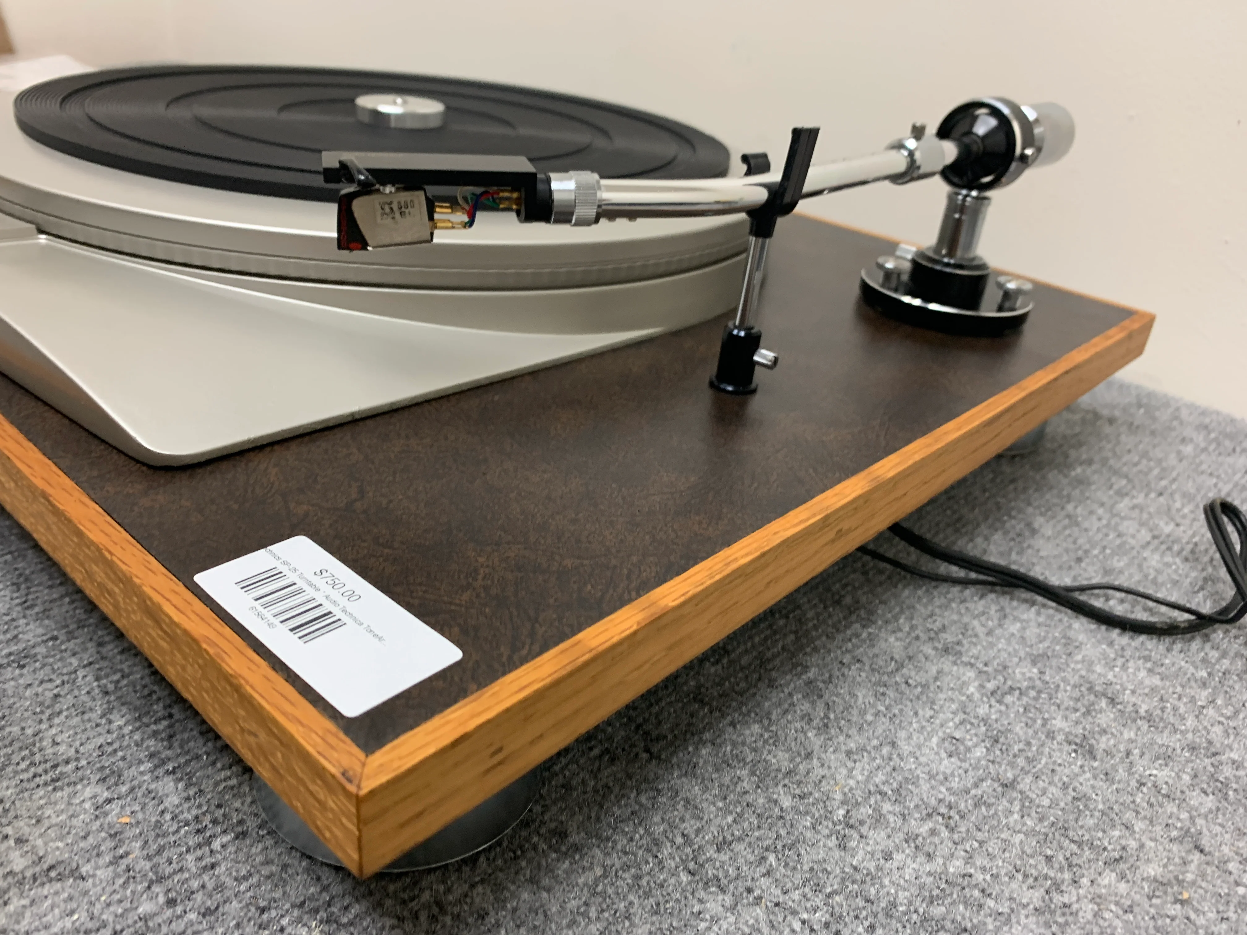 Technics SP-25 Turntable * Audio Technica ToneArm * Custom Built Base * Stanton 680E Cartridge - Image 17