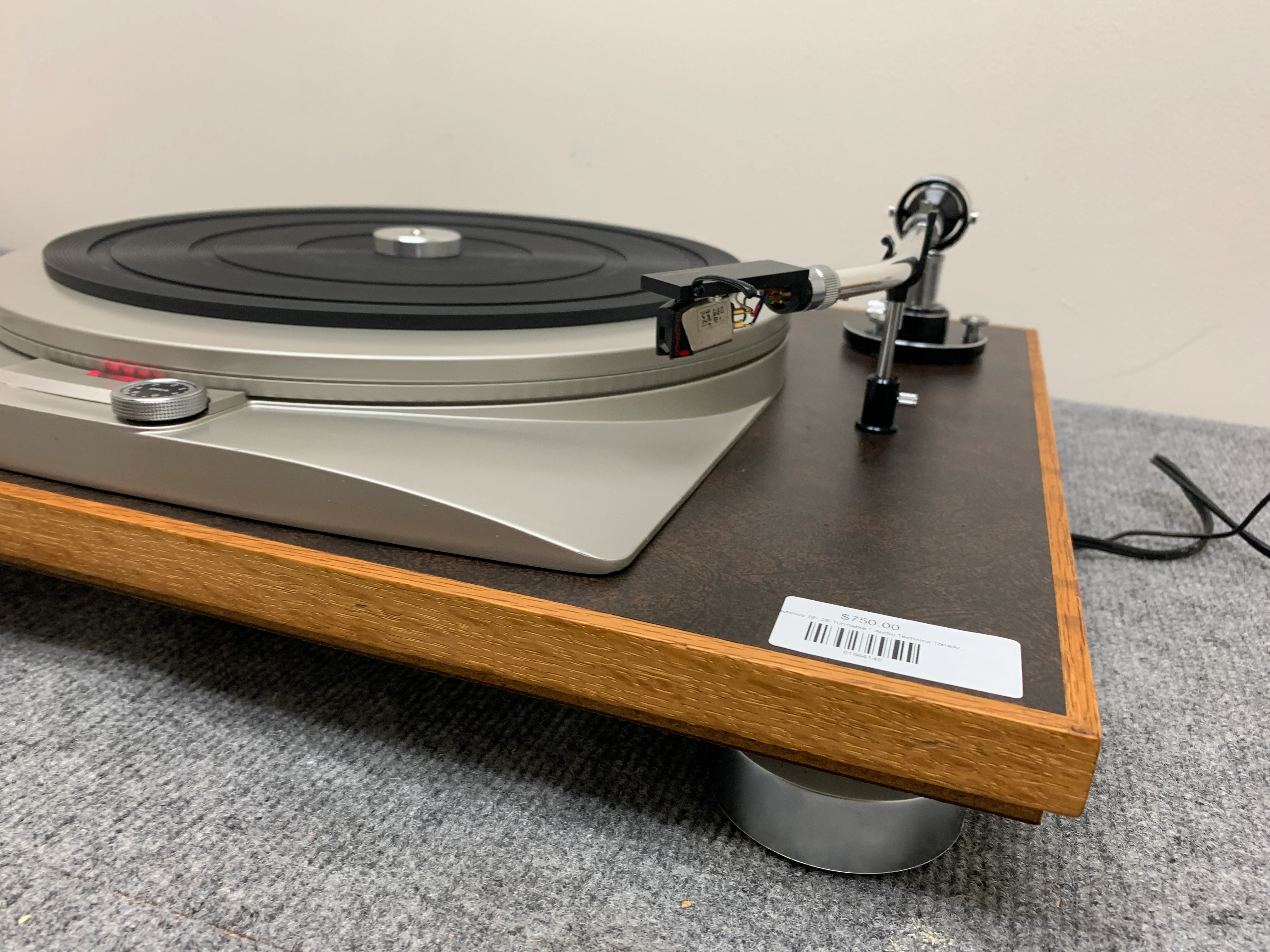 Technics SP-25 Turntable * Audio Technica ToneArm * Custom Built Base * Stanton 680E Cartridge - Image 18