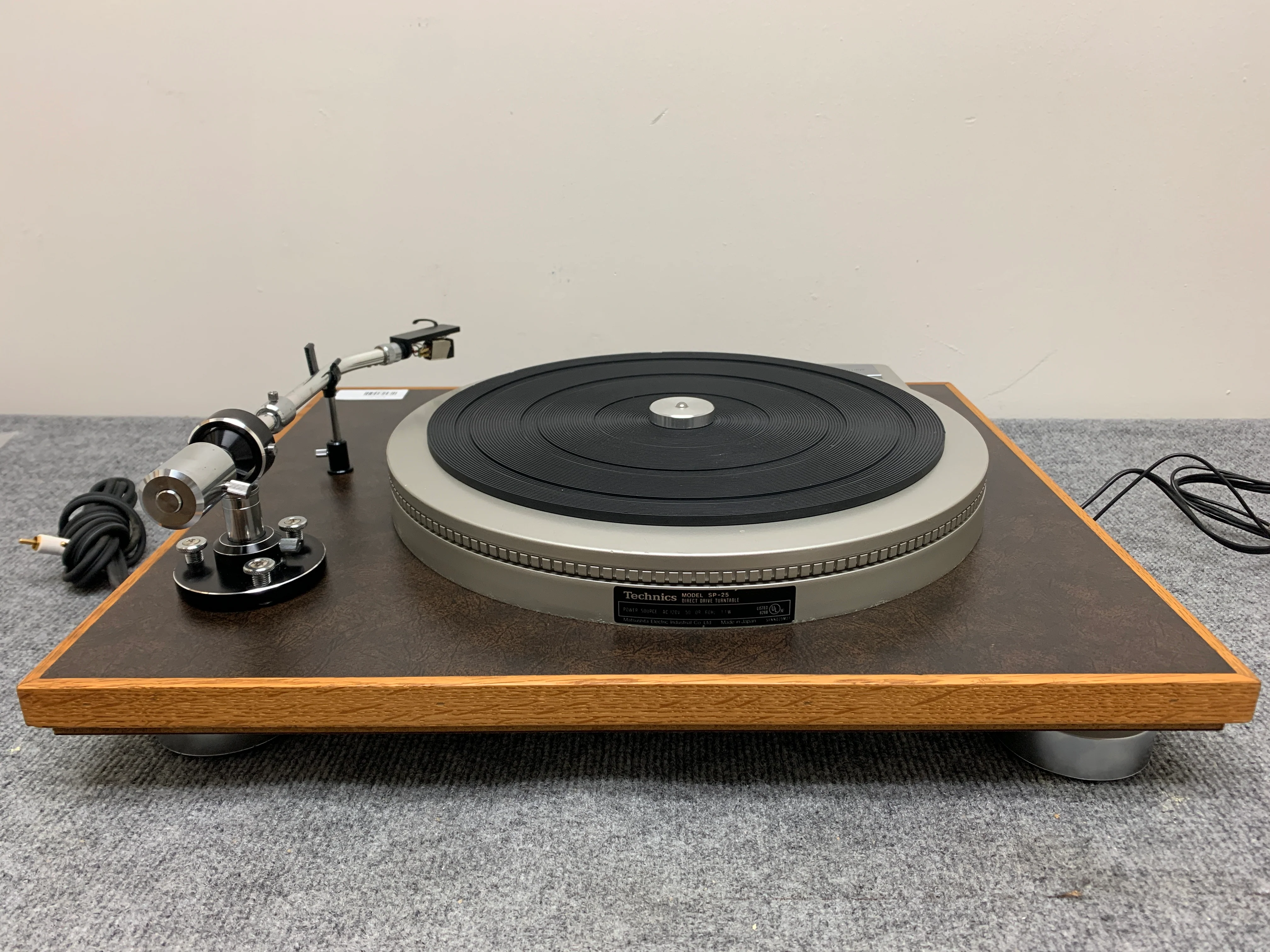 Technics SP-25 Turntable * Audio Technica ToneArm * Custom Built Base * Stanton 680E Cartridge - Image 20