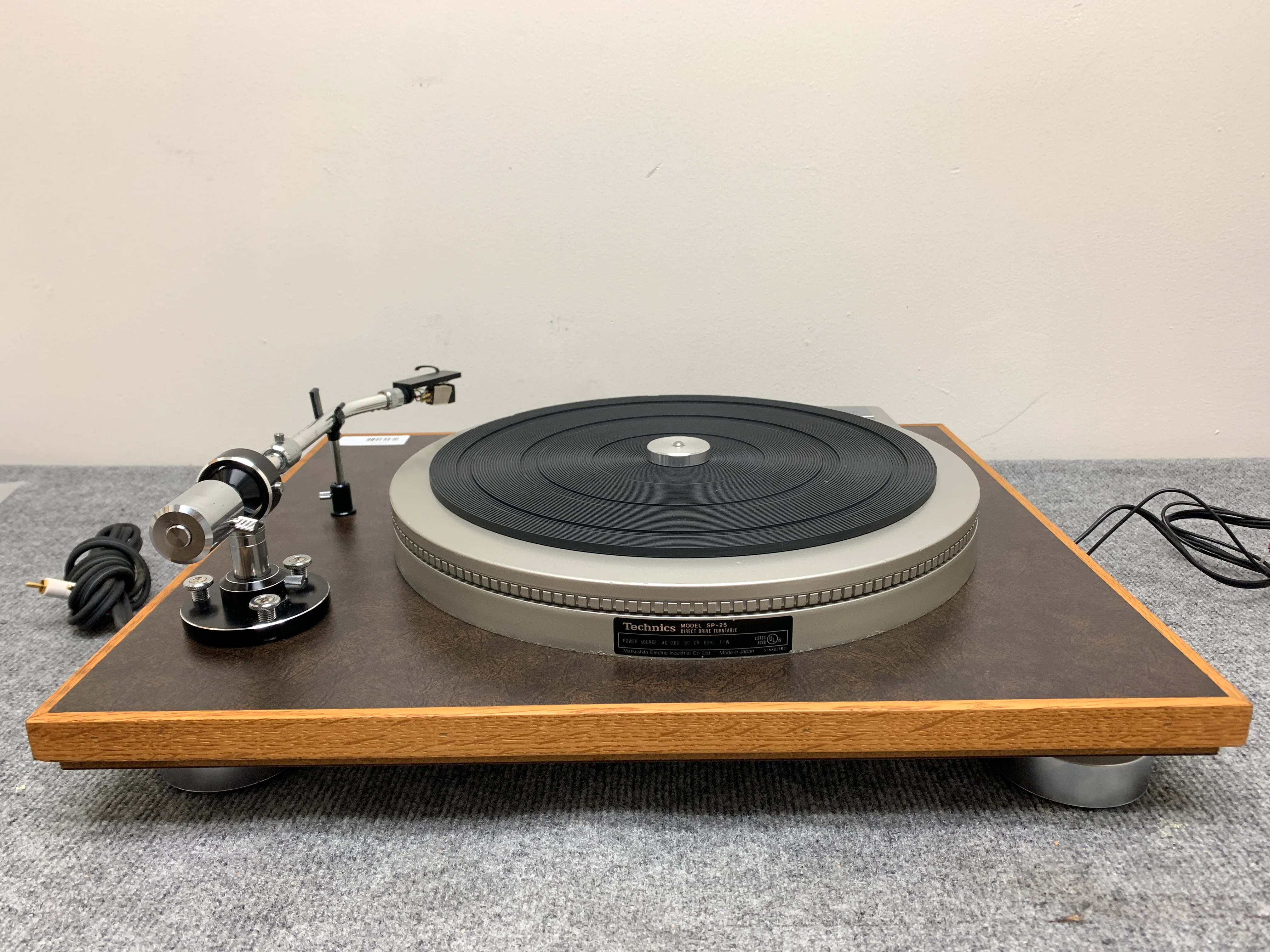 Technics SP-25 Turntable * Audio Technica ToneArm * Custom Built Base * Stanton 680E Cartridge - Image 21