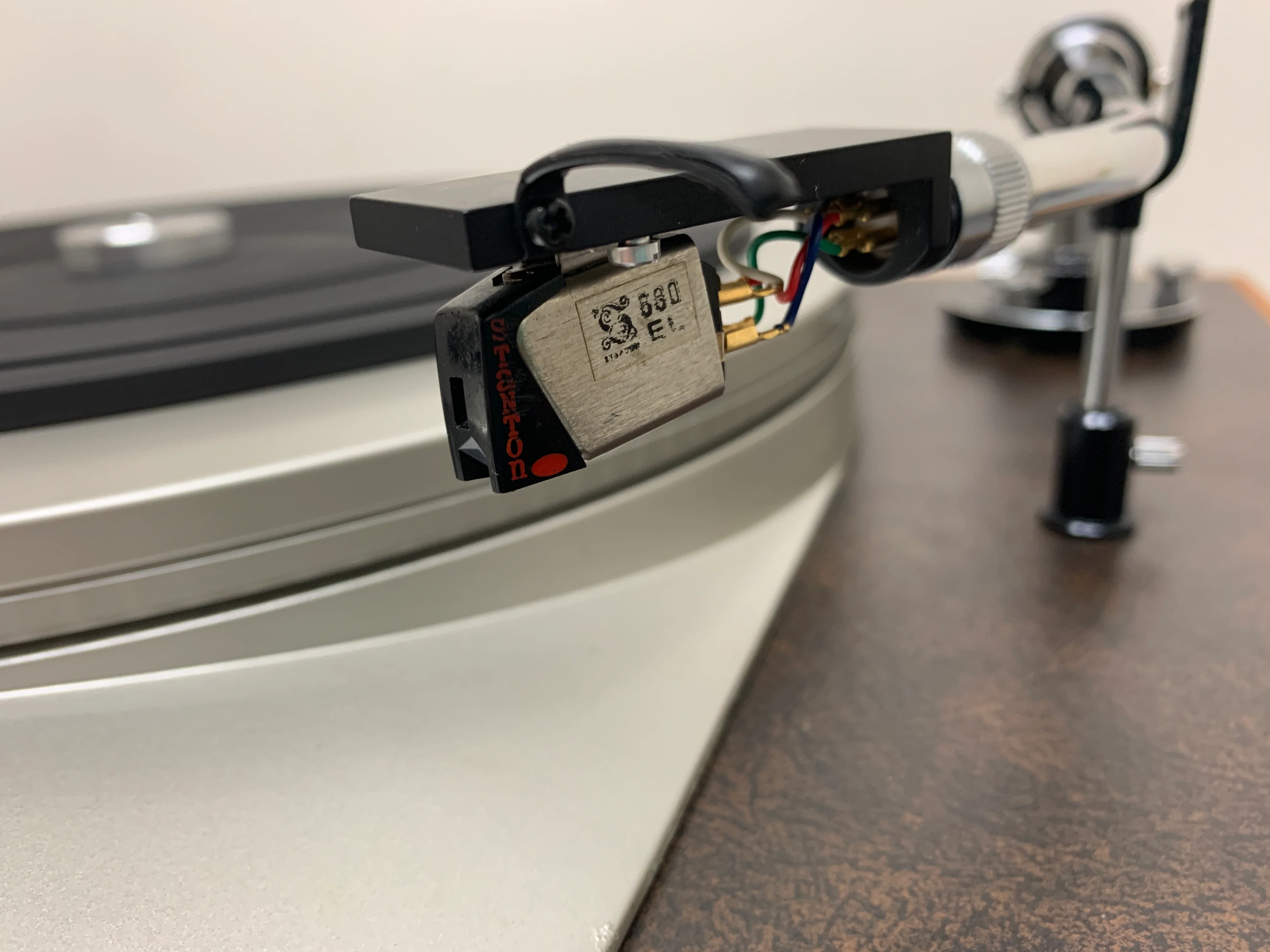 Technics SP-25 Turntable * Audio Technica ToneArm * Custom Built Base * Stanton 680E Cartridge - Image 8