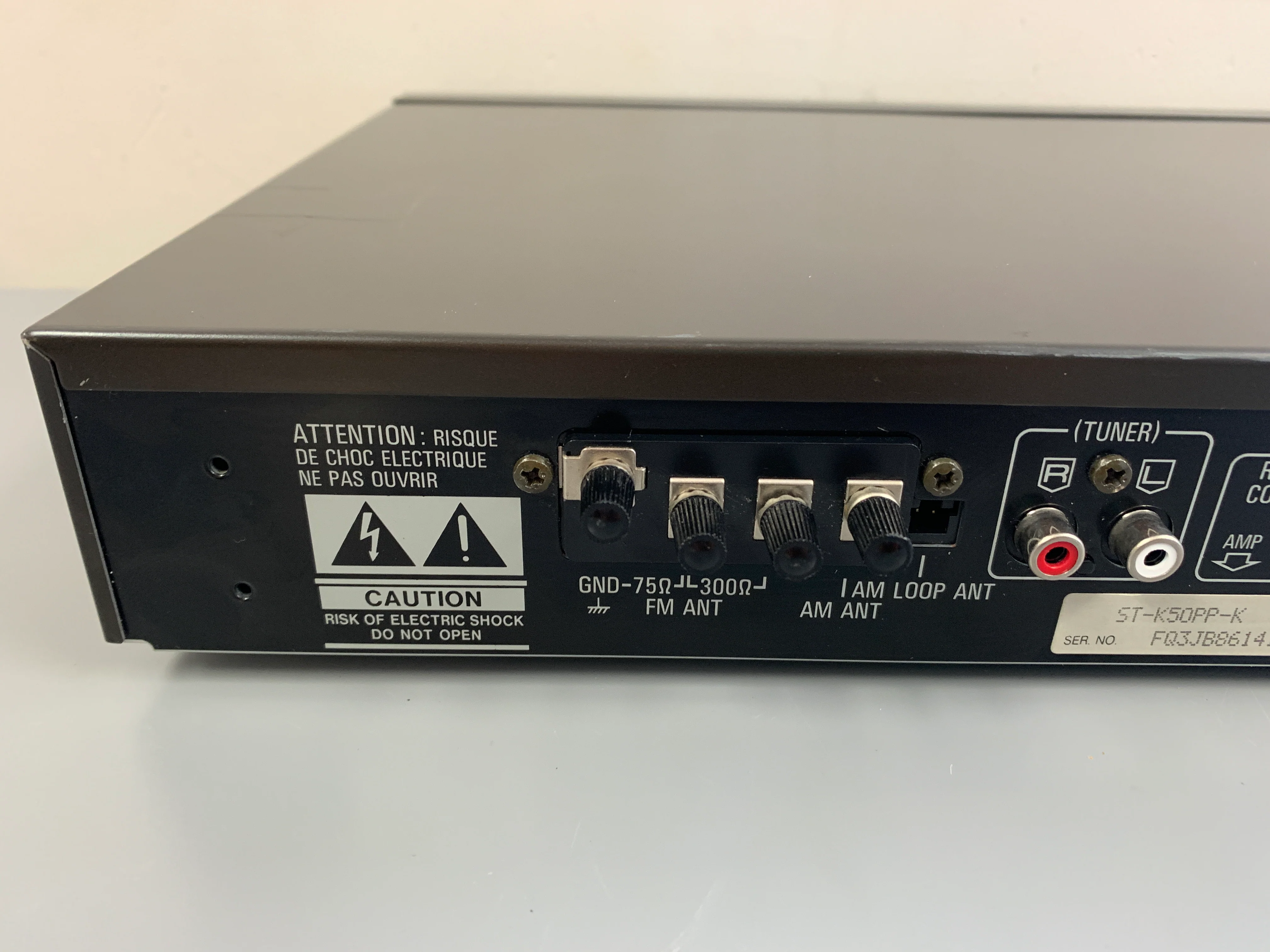 Technics ST-K50 Quartz Synthesised AM/FM Tuner - Image 9