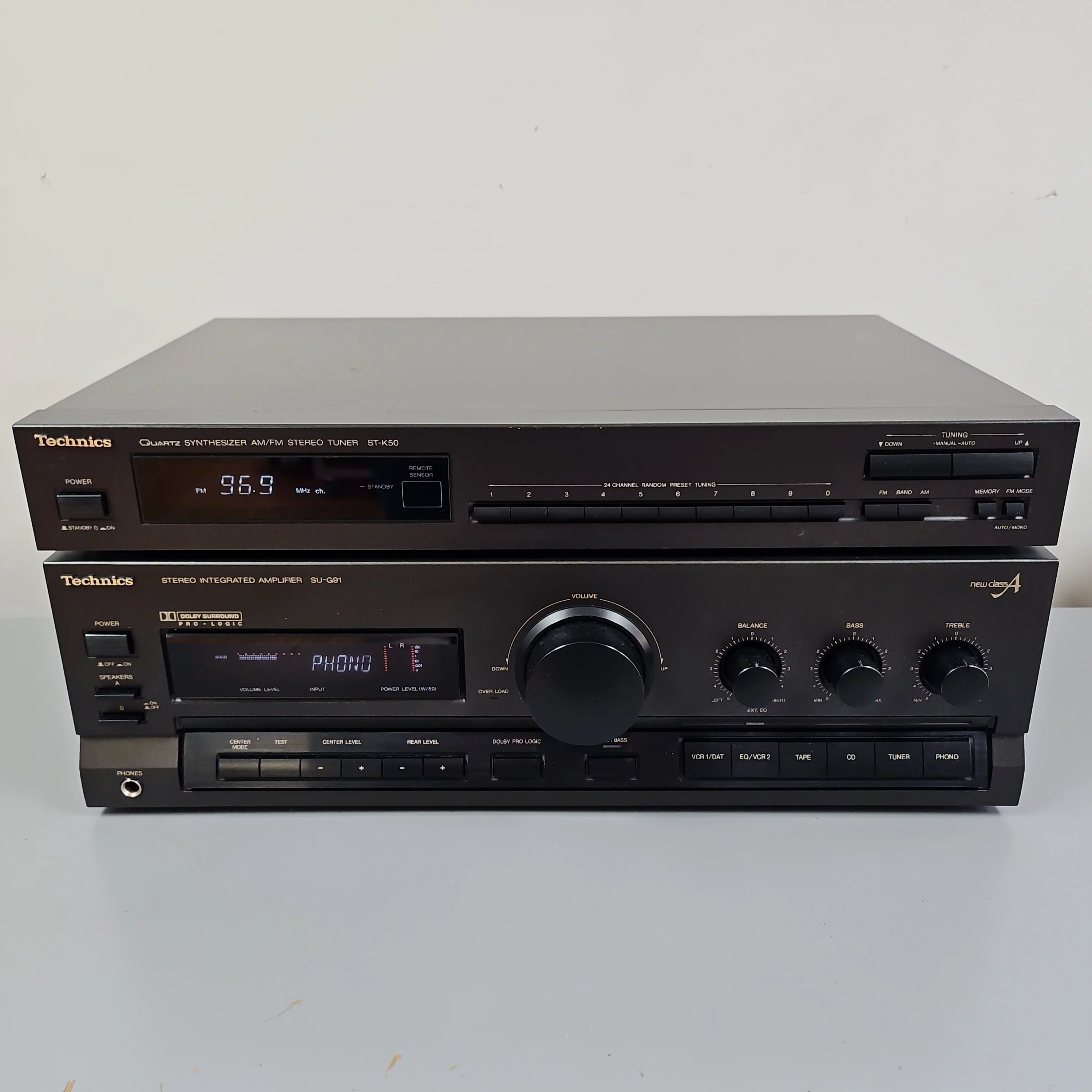 Technics SU-G91 Integrated Amplifier & ST-K50 Tuner